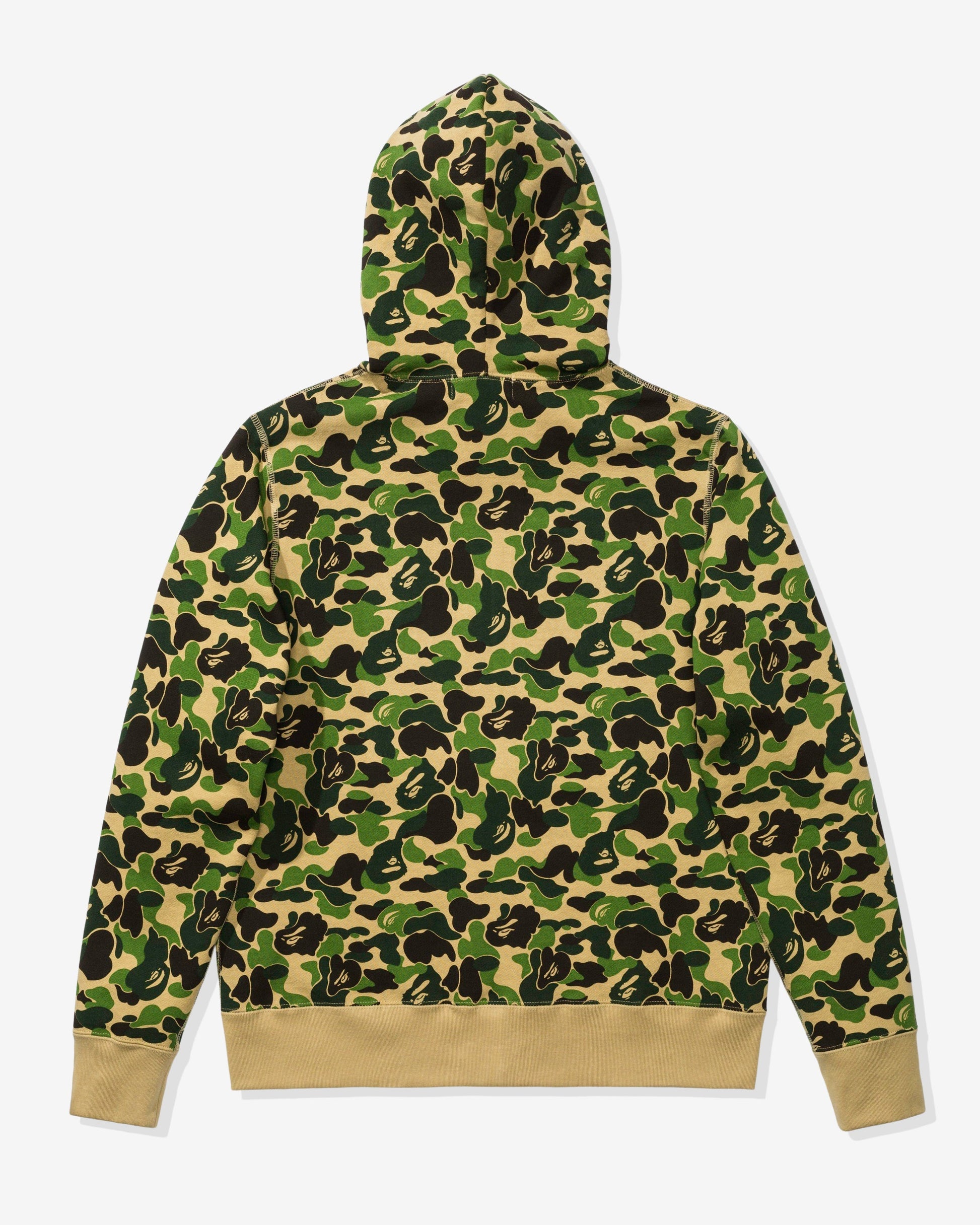Undefeated Clothing - BAPE ABC CAMO SWAROVSKI FULL ZIP HOODIE - GREEN