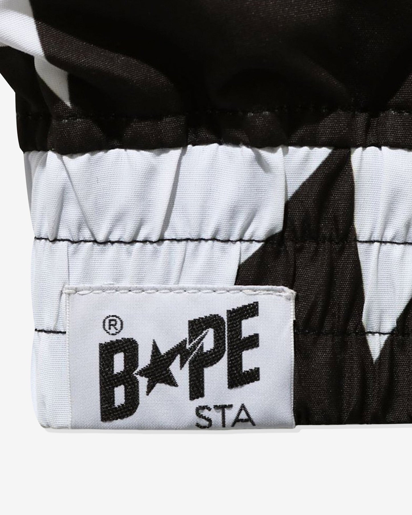 Undefeated Clothing - BAPE STA PATTERN DOWN JACKET - BLACK
