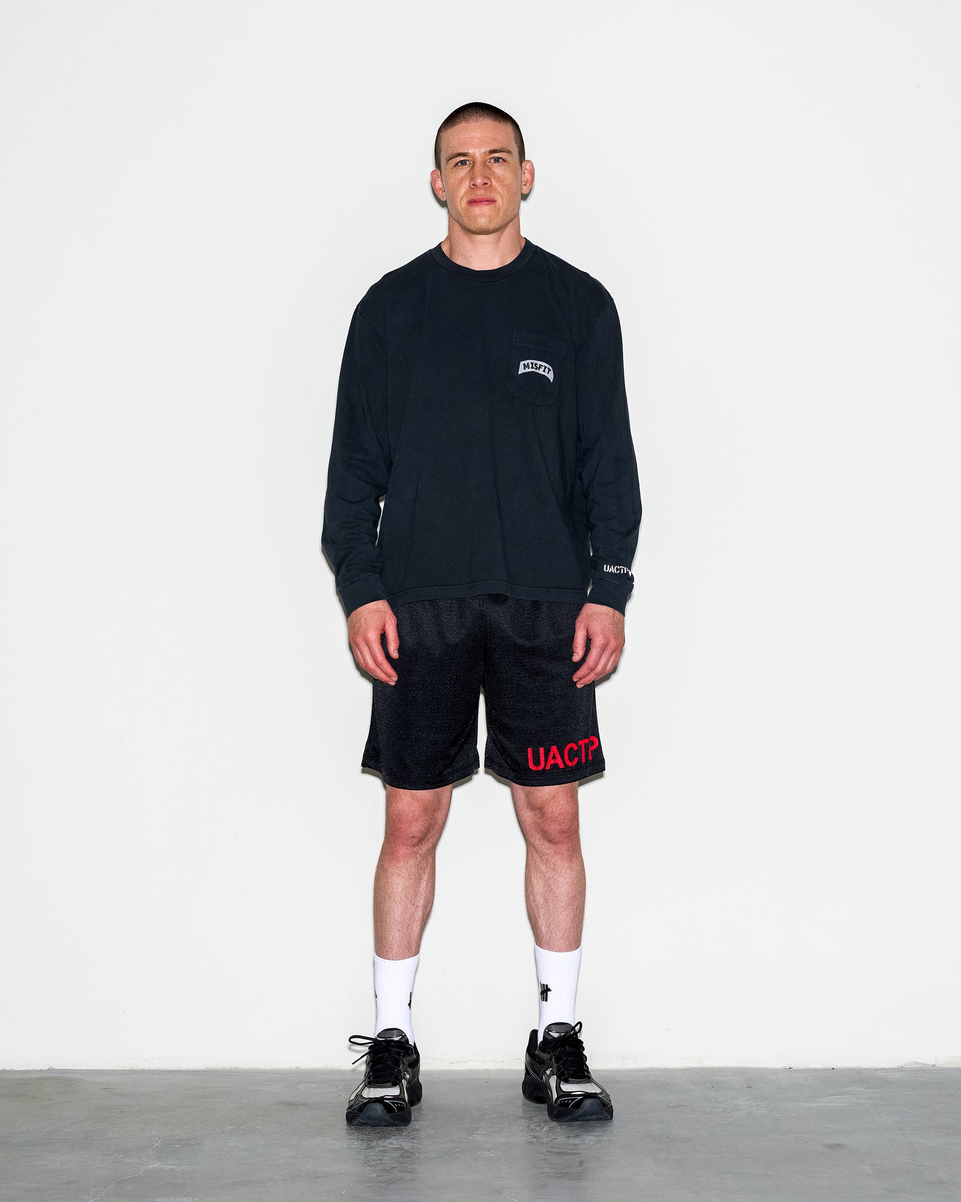 Undefeated Clothing - UACTP X GARDAR EIDE EINARSSON STENCIL MESH SHORT