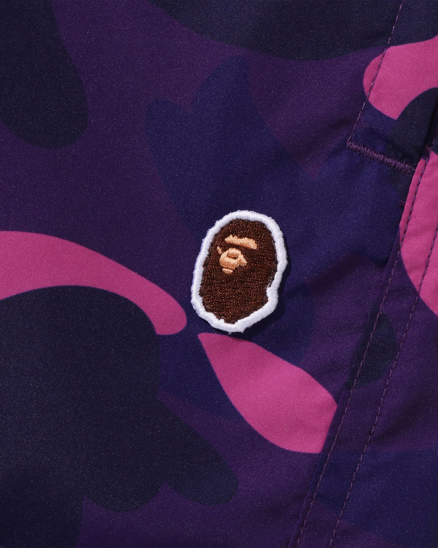 Undefeated Clothing - BAPE COLOR CAMO APE HEAD ONE POINT BEACH SHORT