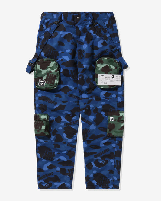 Undefeated Clothing - BAPE X UNDEFEATED MULTI POUCH POCKET PANTS - NAVY