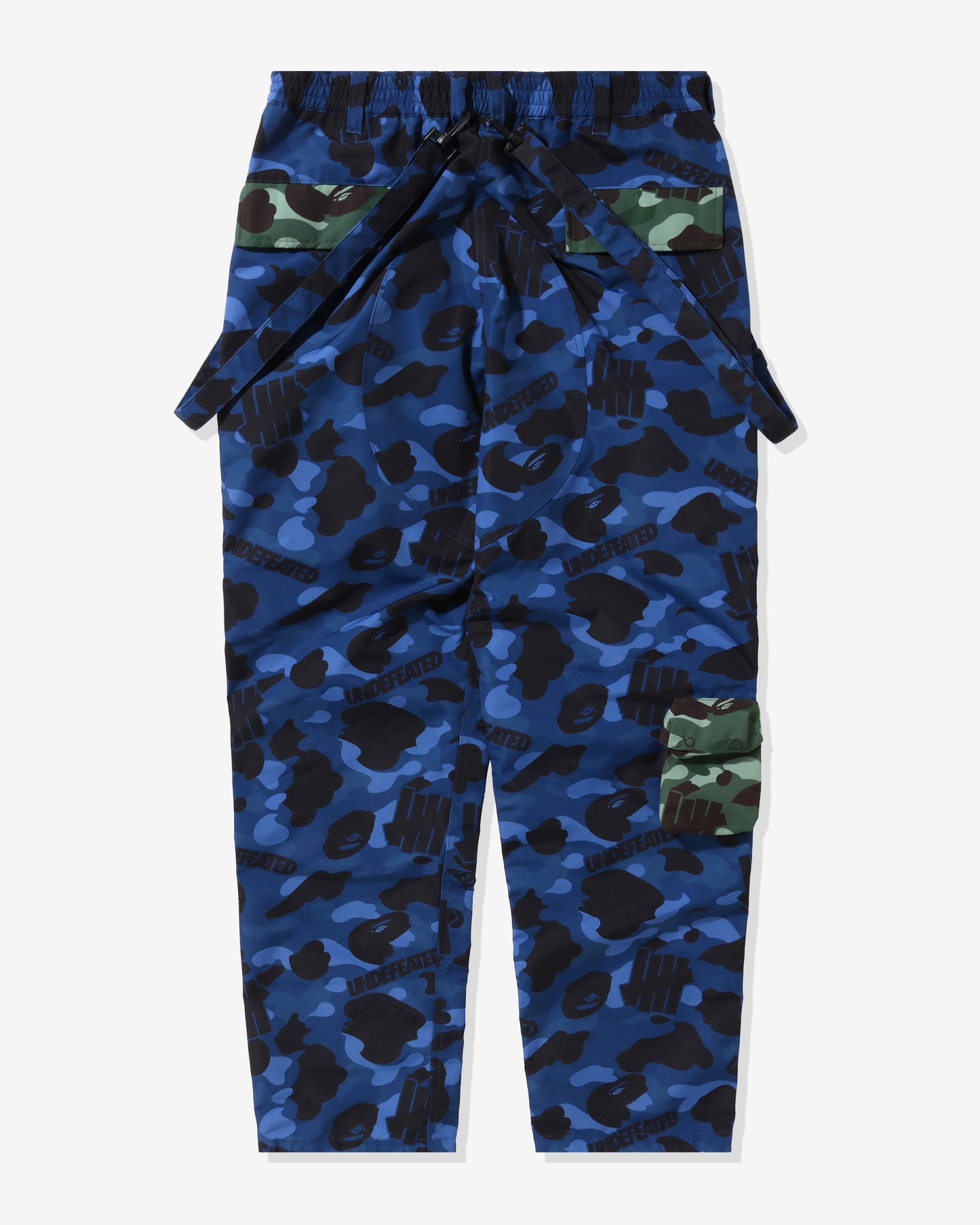 Undefeated Clothing - BAPE X UNDEFEATED MULTI POUCH POCKET PANTS - NAVY
