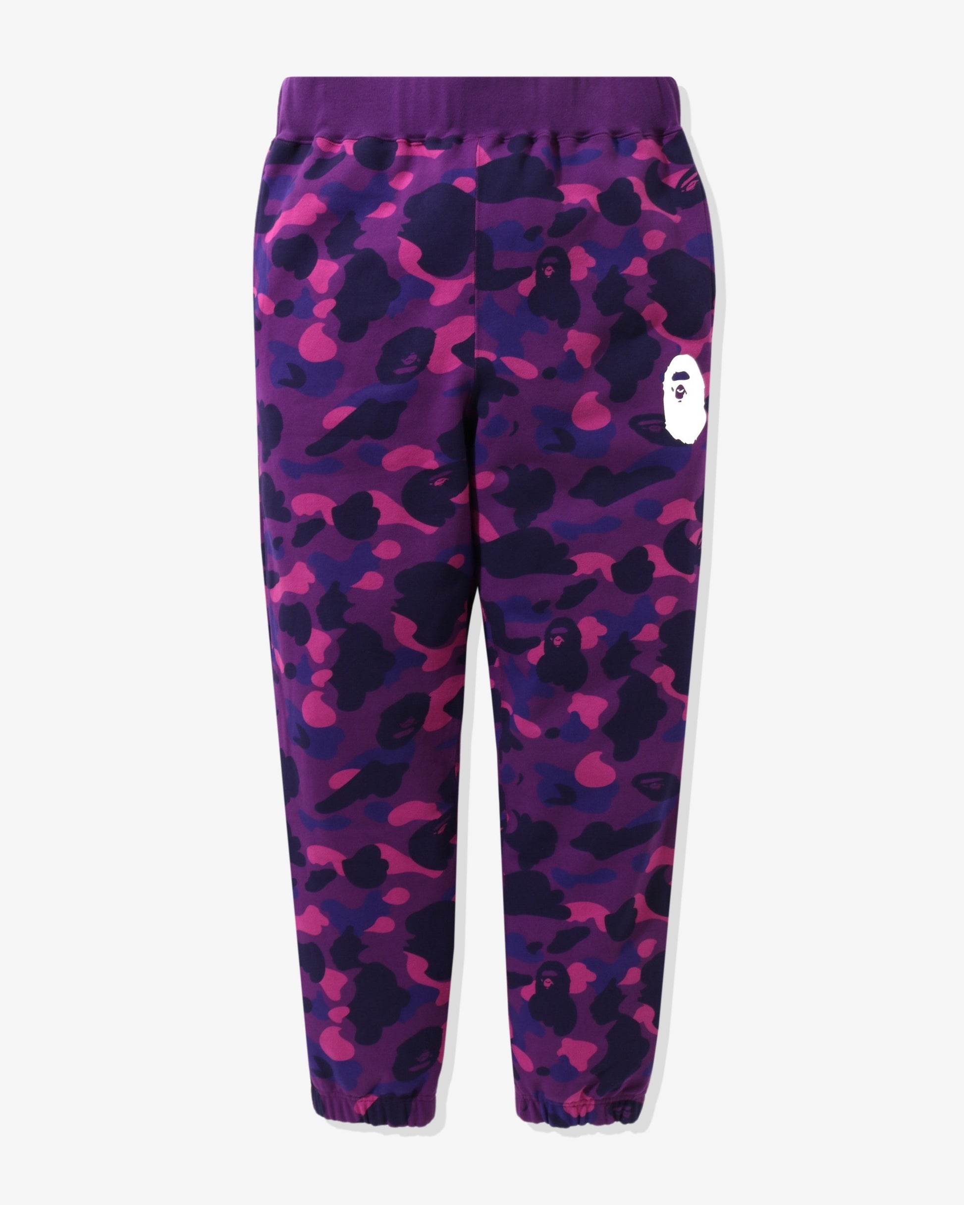 Undefeated Clothing - BAPE COLOR CAMO SWEAT PANTS - PURPLE