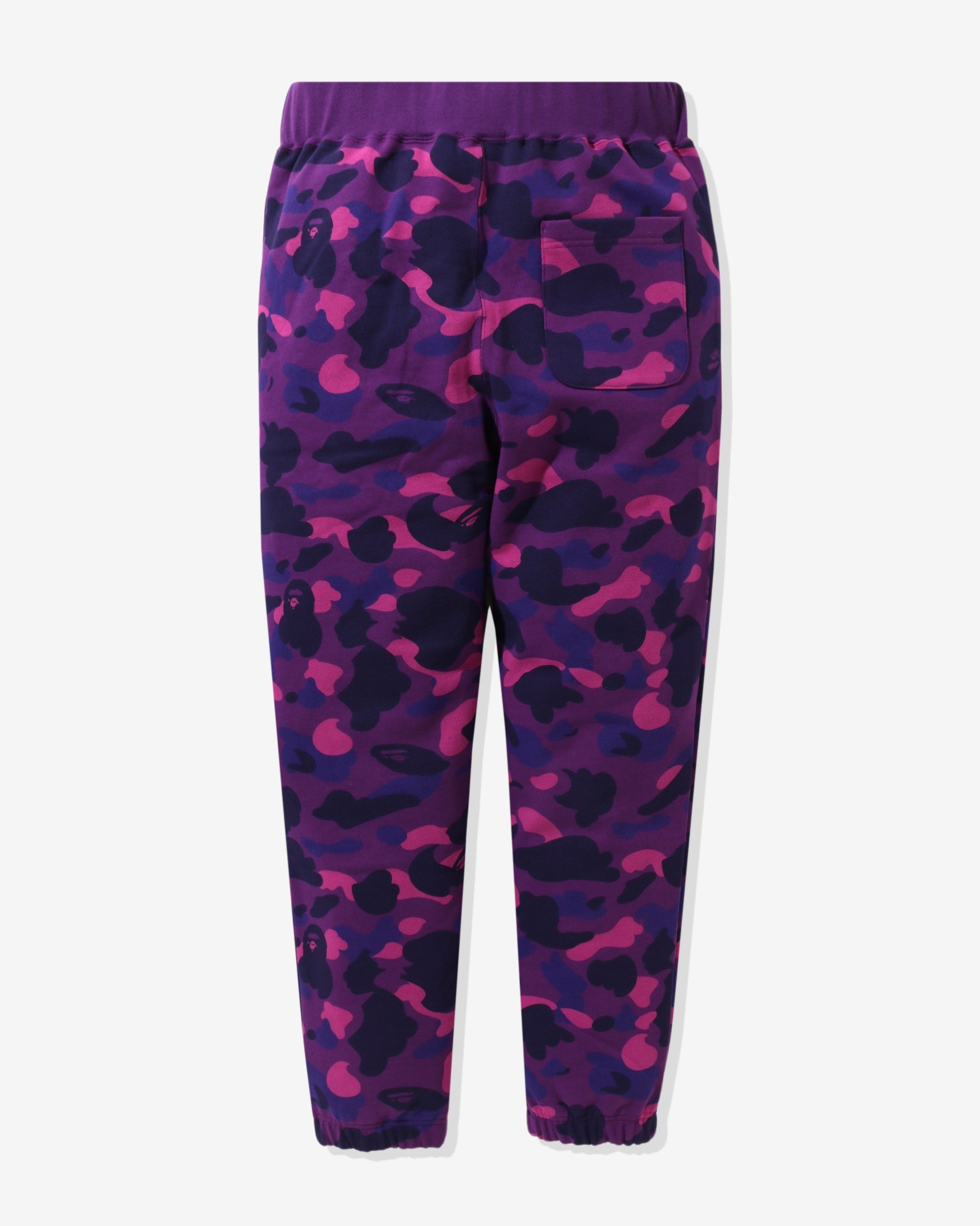 Undefeated Clothing - BAPE COLOR CAMO SWEAT PANTS - PURPLE