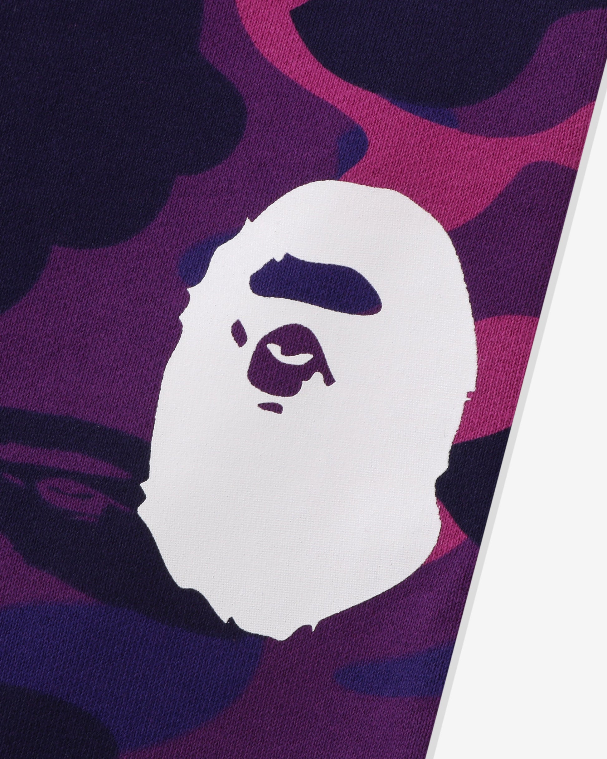 Undefeated Clothing - BAPE COLOR CAMO SWEAT PANTS - PURPLE