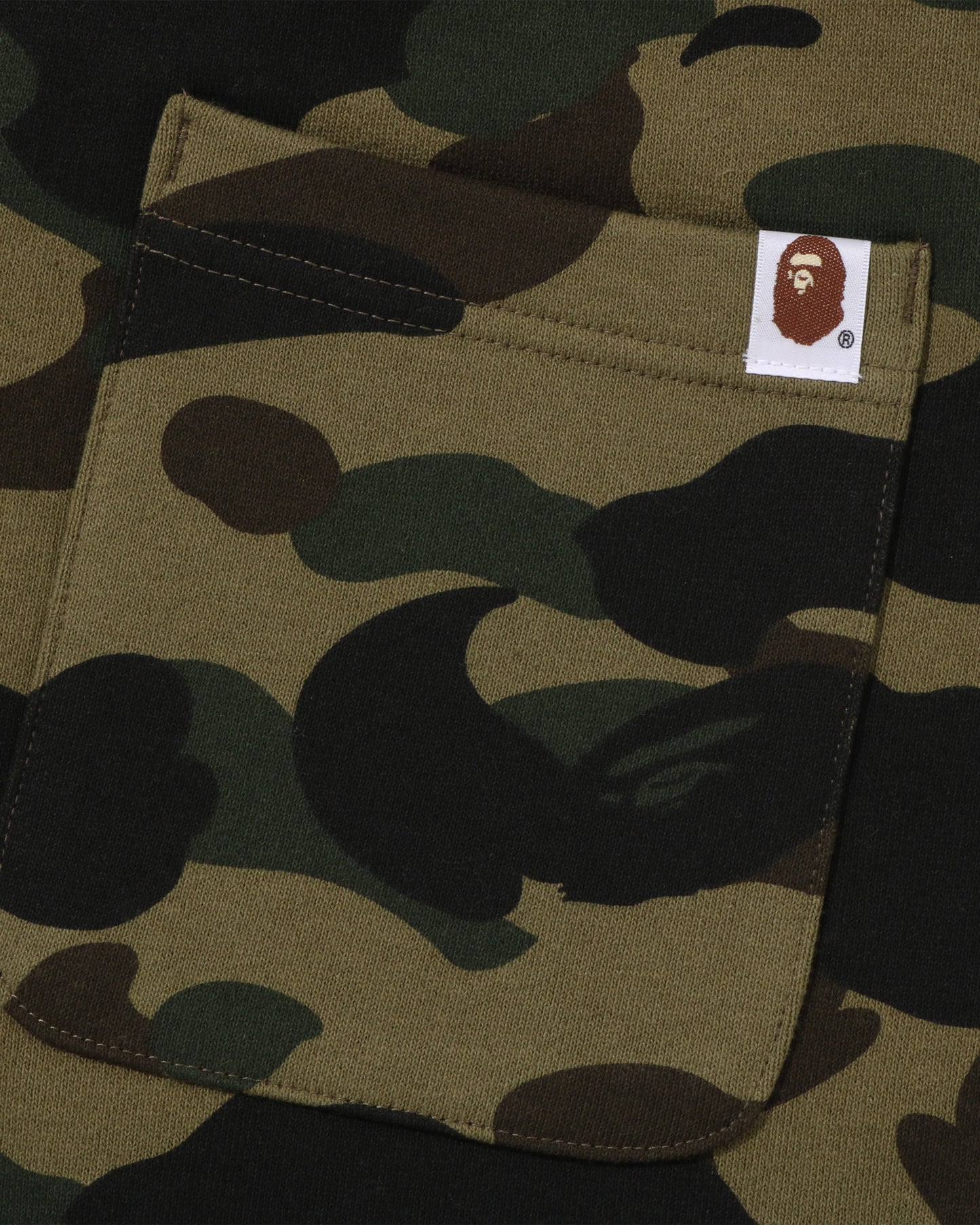 Undefeated Clothing - BAPE 1ST CAMO APE HEAD PATCHED SWEAT PANTS