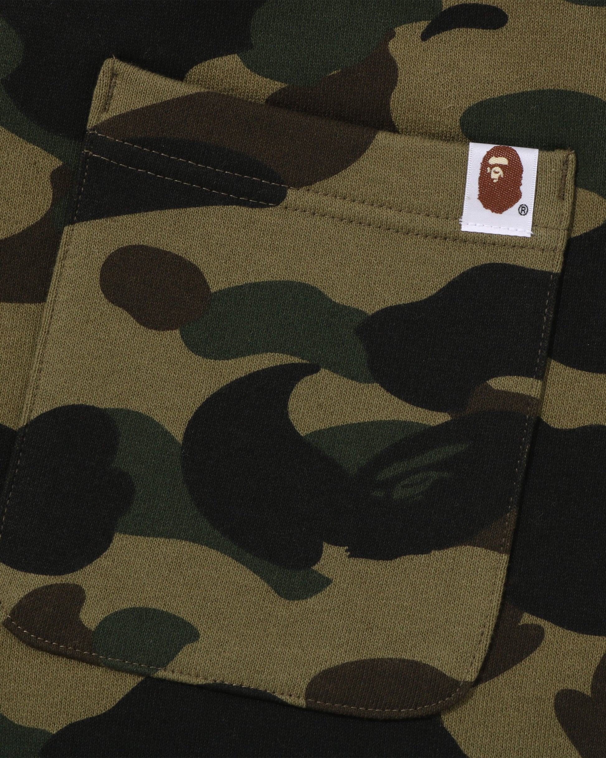 Undefeated Clothing - BAPE 1ST CAMO APE HEAD PATCHED SWEAT PANTS