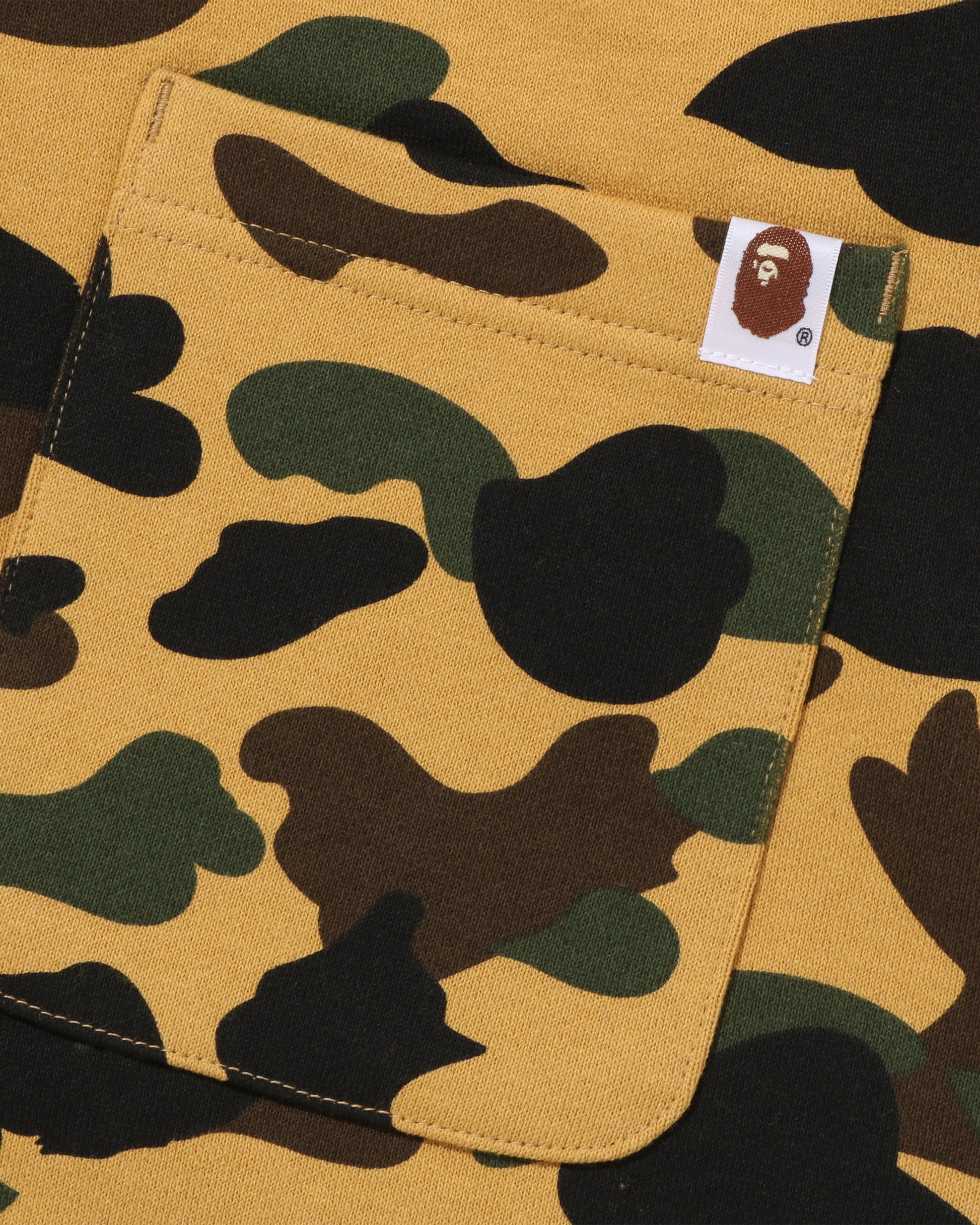 Undefeated Clothing - BAPE 1ST CAMO APE HEAD PATCHED SWEAT PANTS