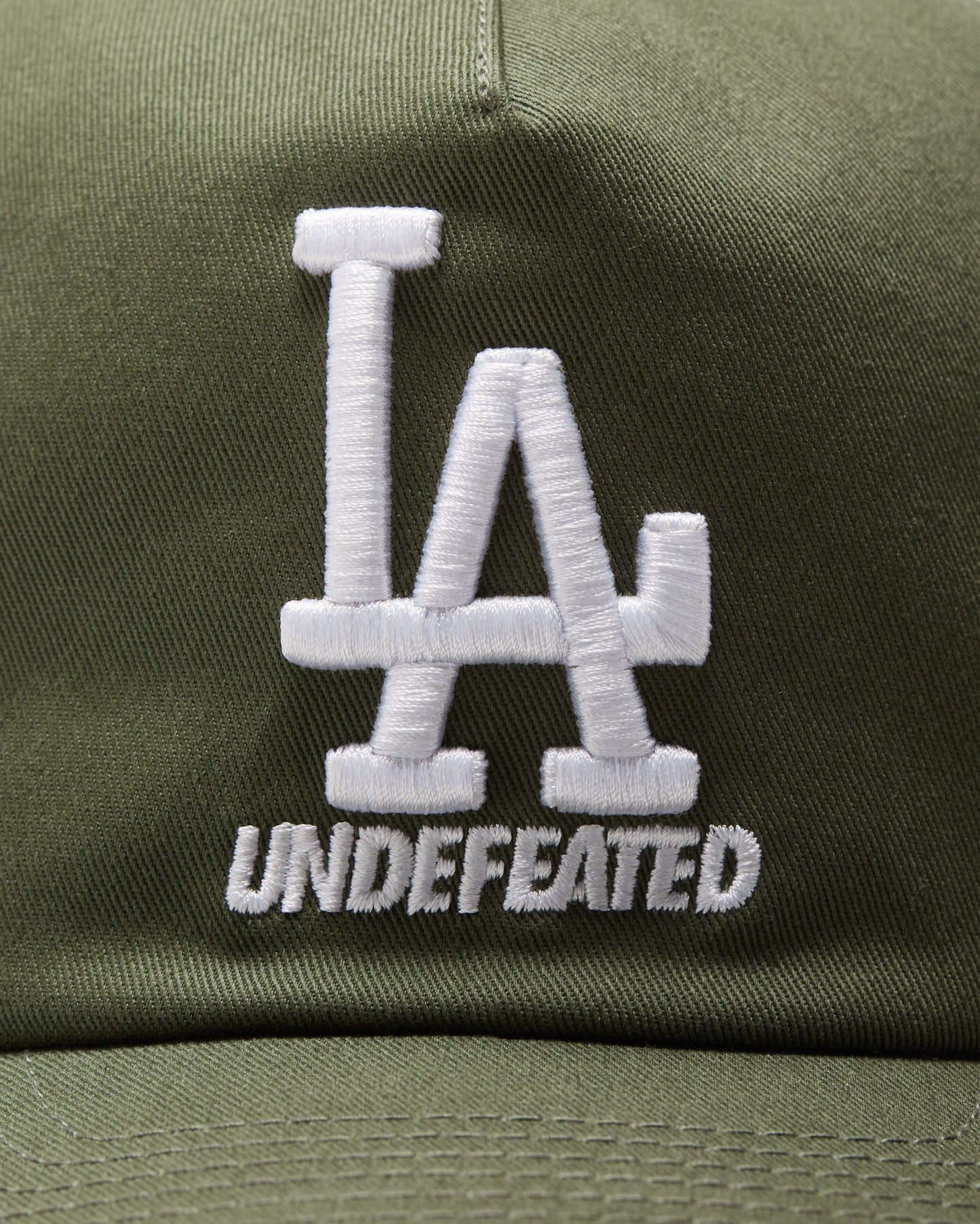 Undefeated Accessories - UNDEFEATED X NE X DODGERS STACKED LOGO SNAPBACK