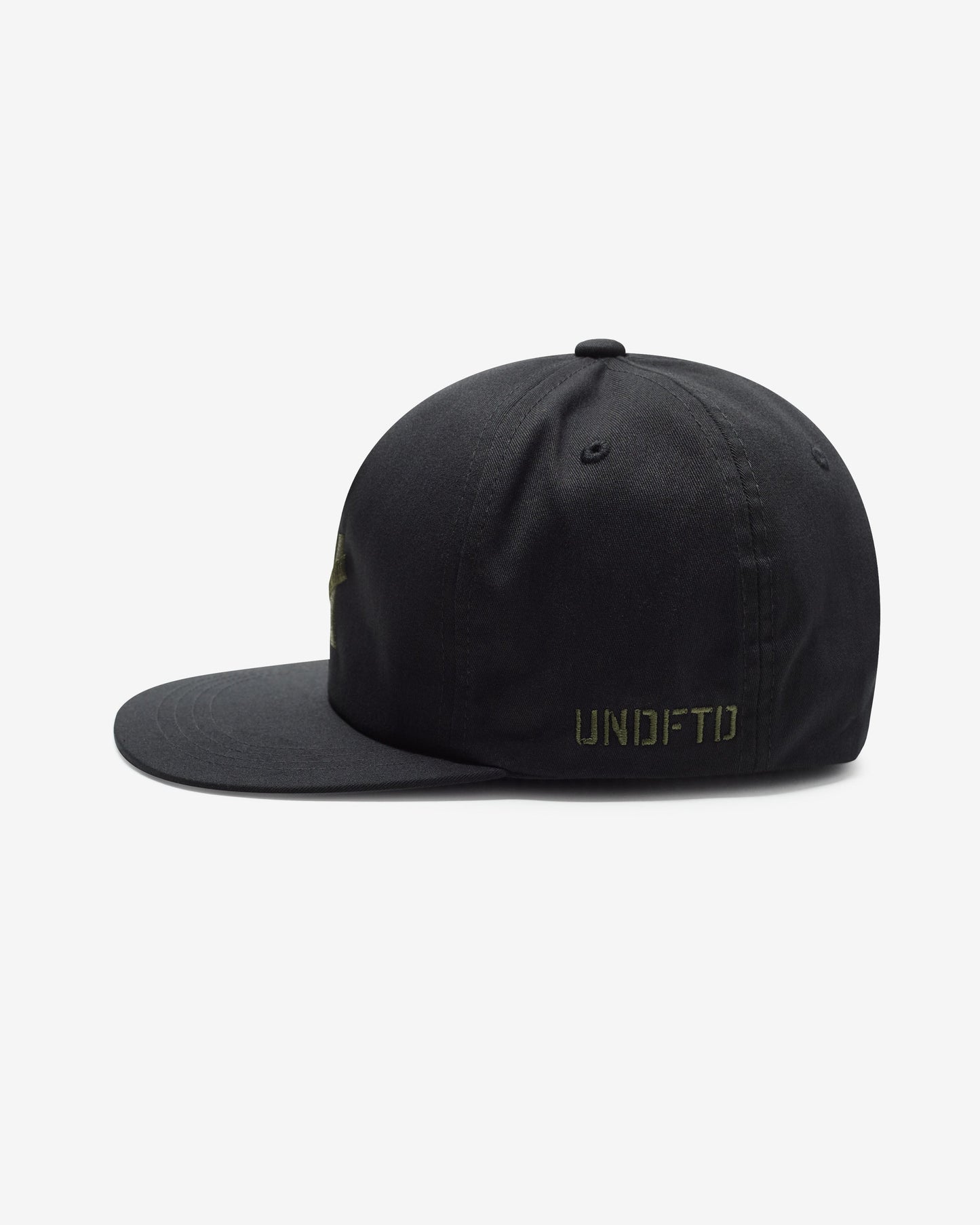 Undefeated Accessories - UNDEFEATED ICON STENCIL SNAPBACK - BLACK