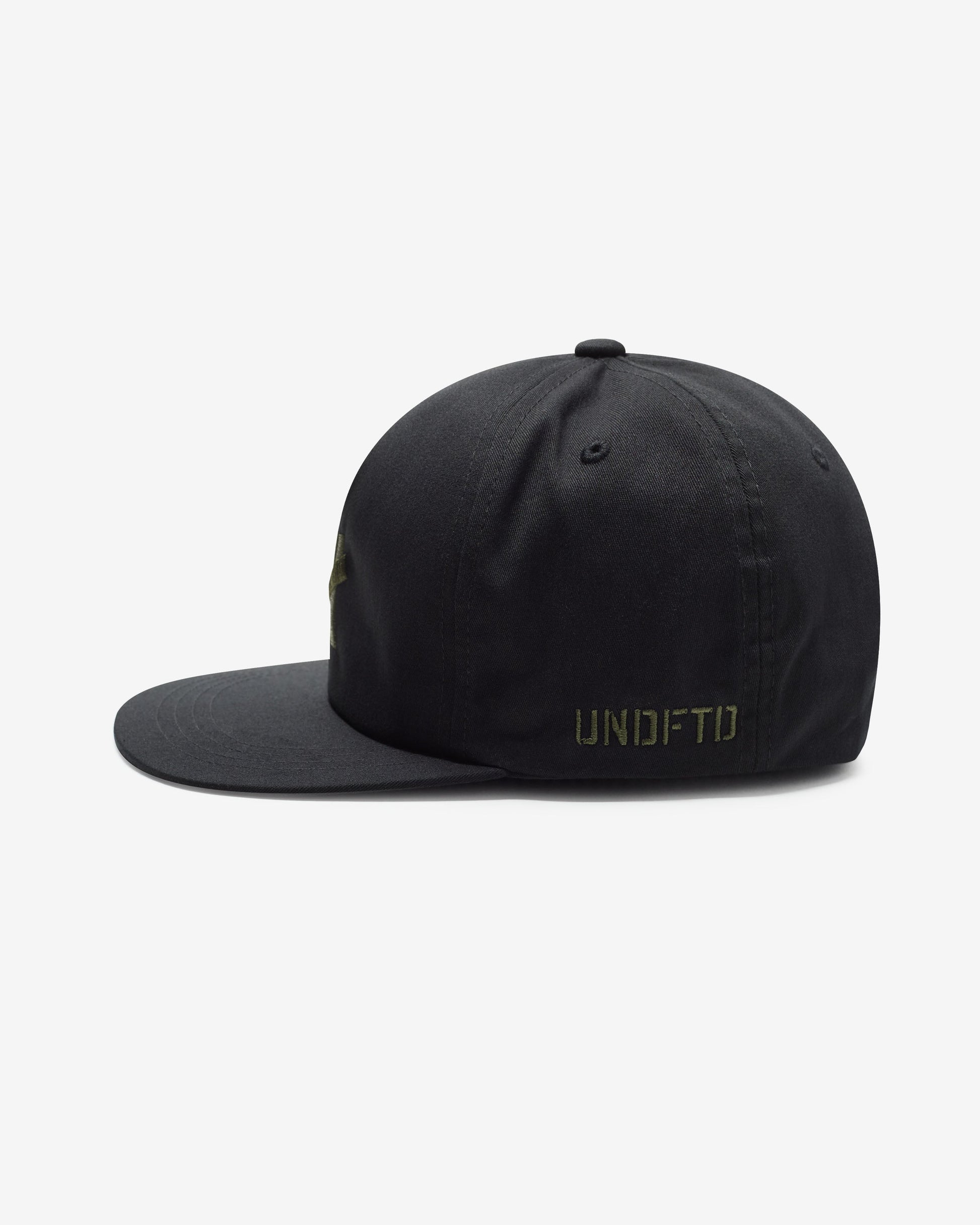 Undefeated Accessories - UNDEFEATED ICON STENCIL SNAPBACK - BLACK