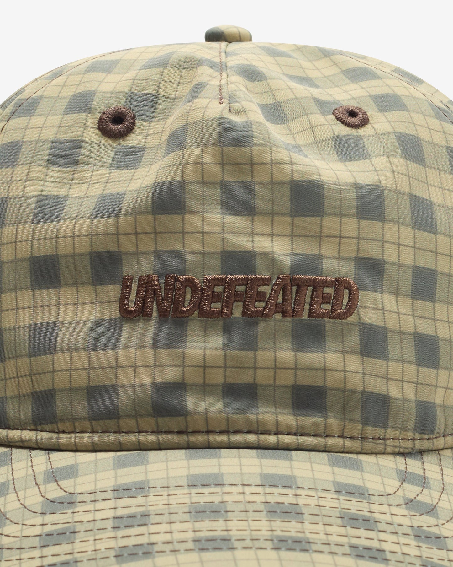 Undefeated Accessories - UNDEFEATED PLAID SNAPBACK