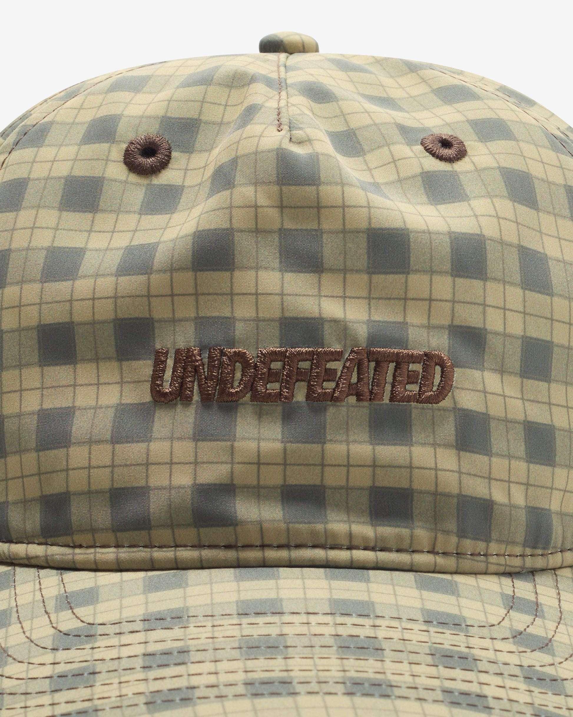 Undefeated Accessories - UNDEFEATED PLAID SNAPBACK