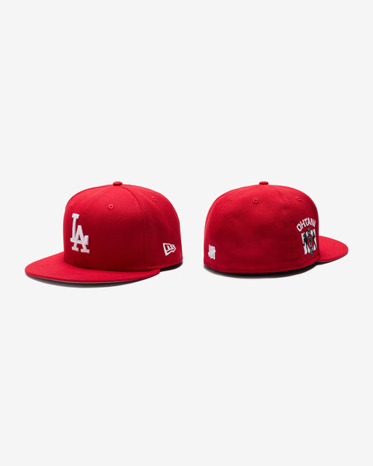 Undefeated Accessories - UNDEFEATED X NEW ERA DODGERS 'OHTANI' 59FIFTY FITTED - RED