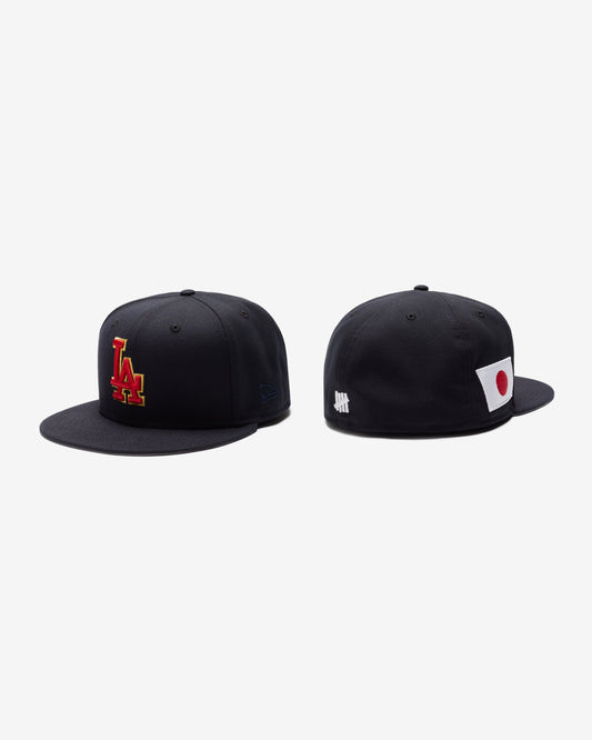 Undefeated Accessories - UNDEFEATED X NEW ERA DODGERS 'JAPAN' 59FIFTY FITTED - NAVY
