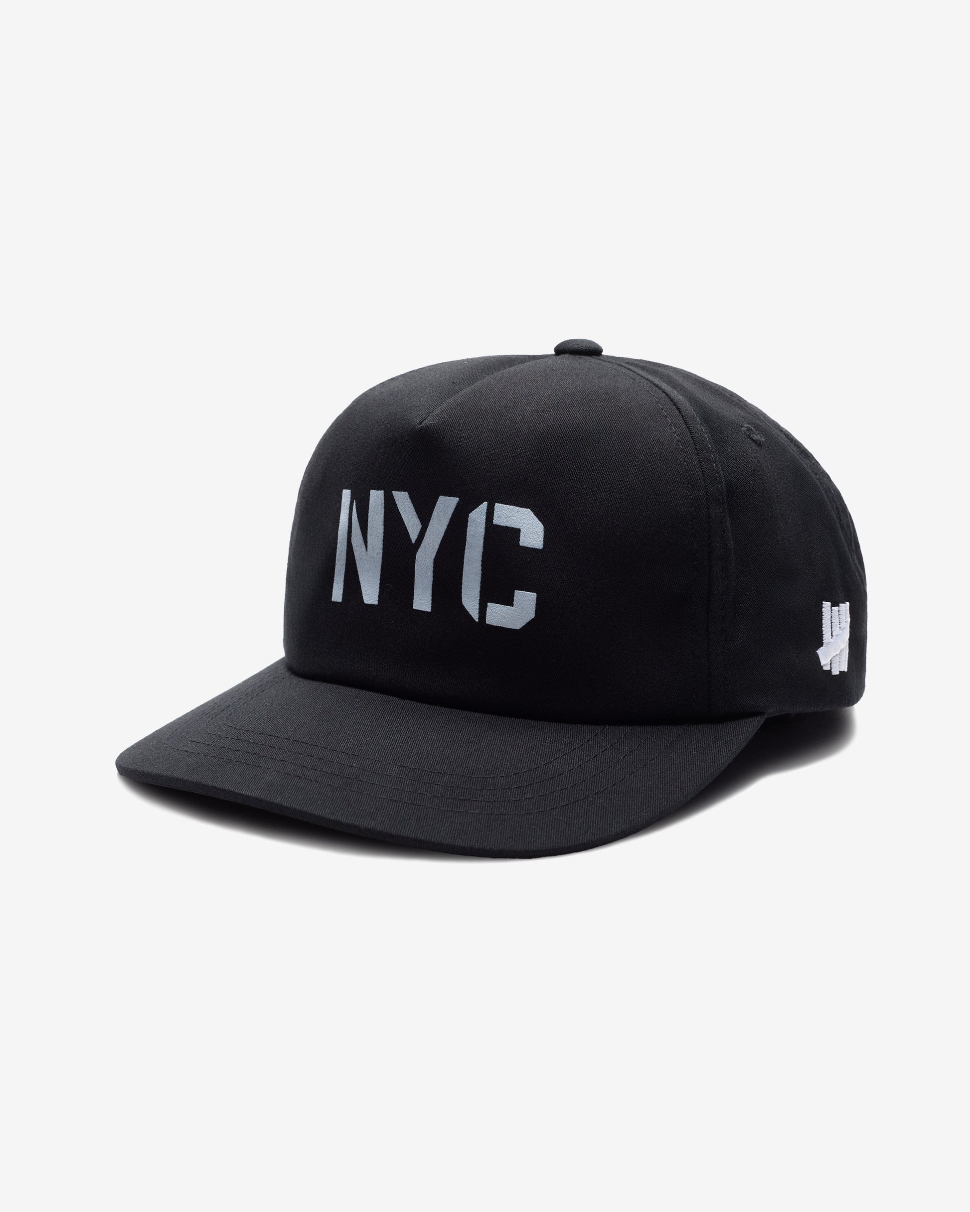 Undefeated Accessories - UNDEFEATED REGIONAL STENCIL SNAPBACK - NY - BLACK