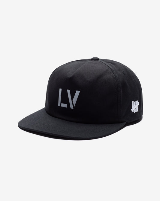 Undefeated Accessories - UNDEFEATED REGIONAL STENCIL SNAPBACK - LV - BLACK