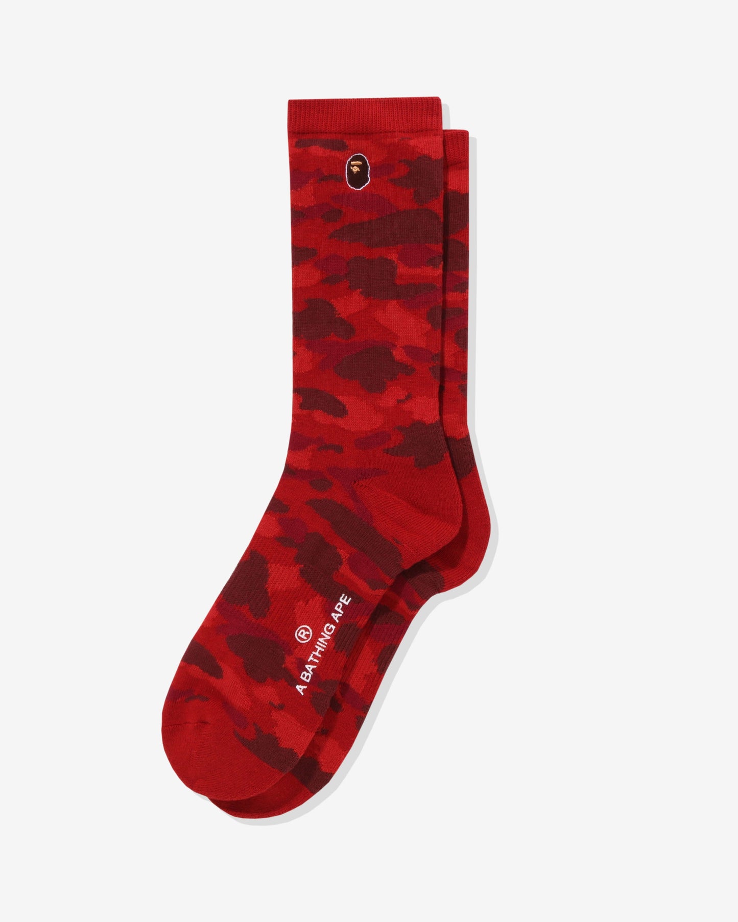 Undefeated Accessories - BAPE COLOR CAMO APE HEAD ONE POINT SOCKS