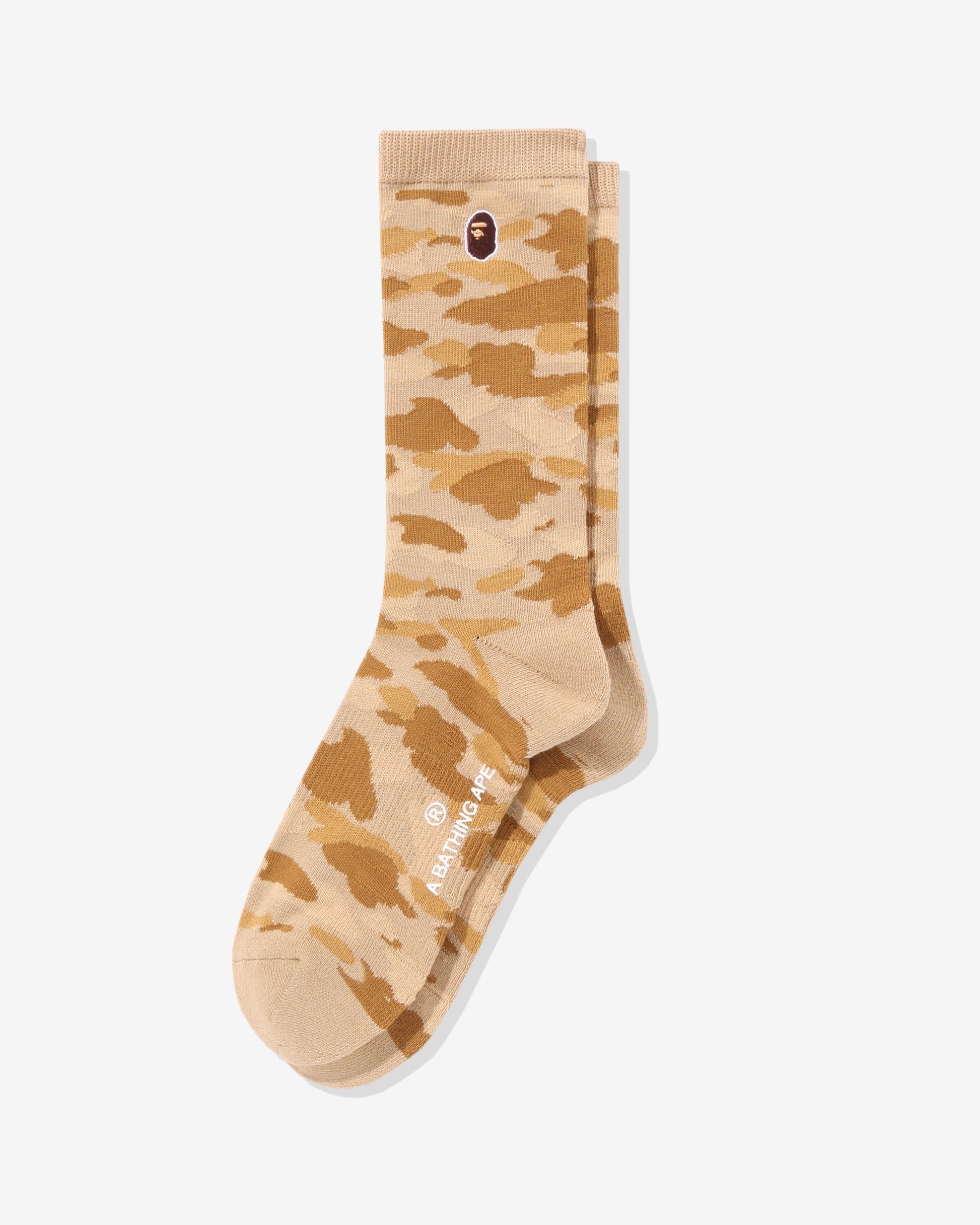 Undefeated Accessories - BAPE COLOR CAMO APE HEAD ONE POINT SOCKS
