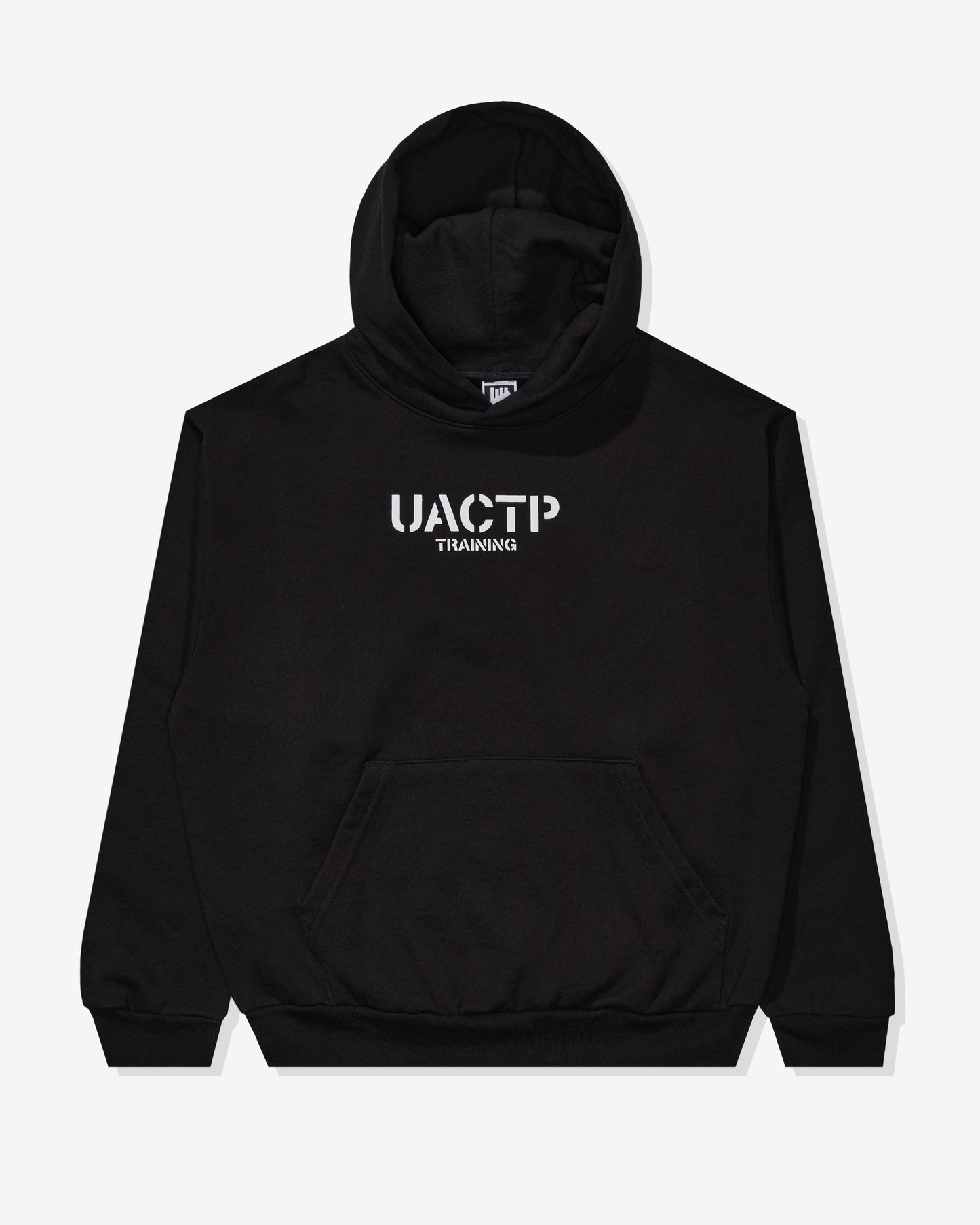 Undefeated UACTP - UACTP STENCIL TRAINING PULLOVER HOOD - BLACK