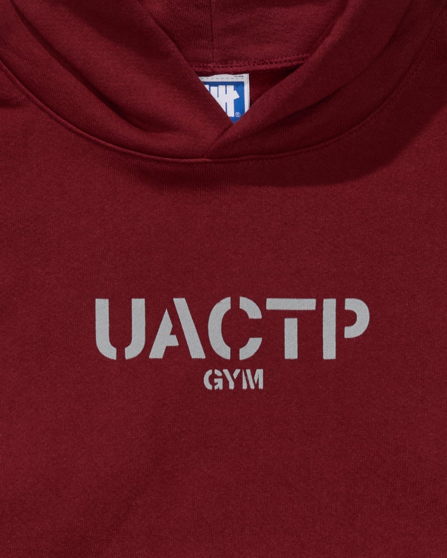 Undefeated UACTP - UACTP STENCIL GYM PULLOVER HOOD - BURGUNDY