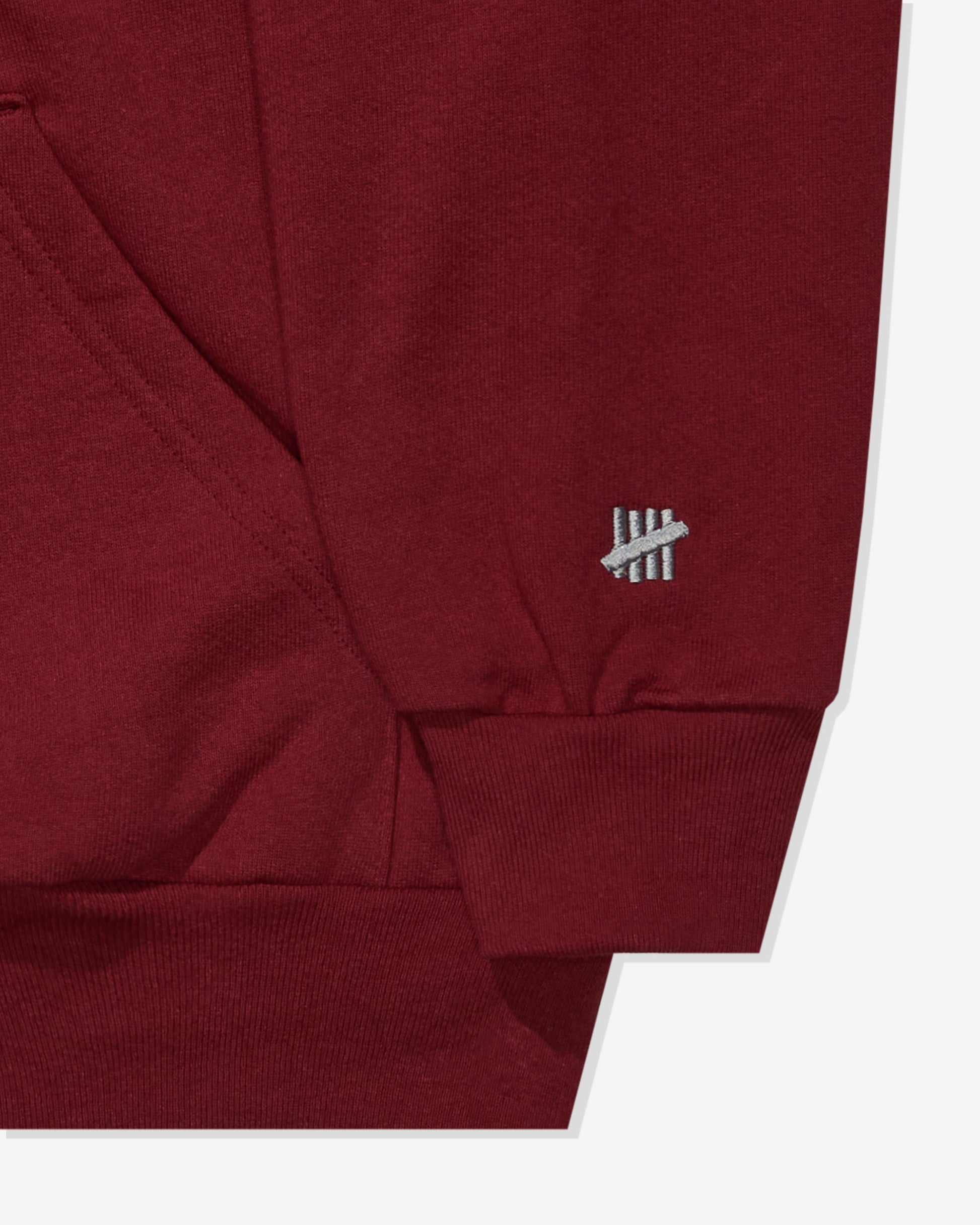 Undefeated UACTP - UACTP STENCIL GYM PULLOVER HOOD - BURGUNDY