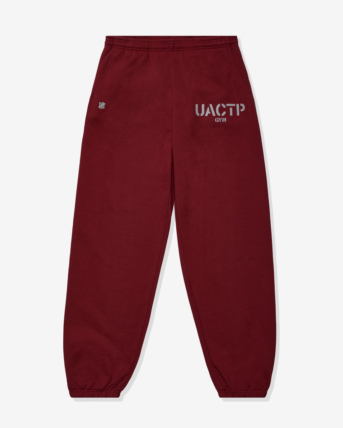Undefeated UACTP - UACTP STENCIL GYM SWEATPANT - BURGUNDY