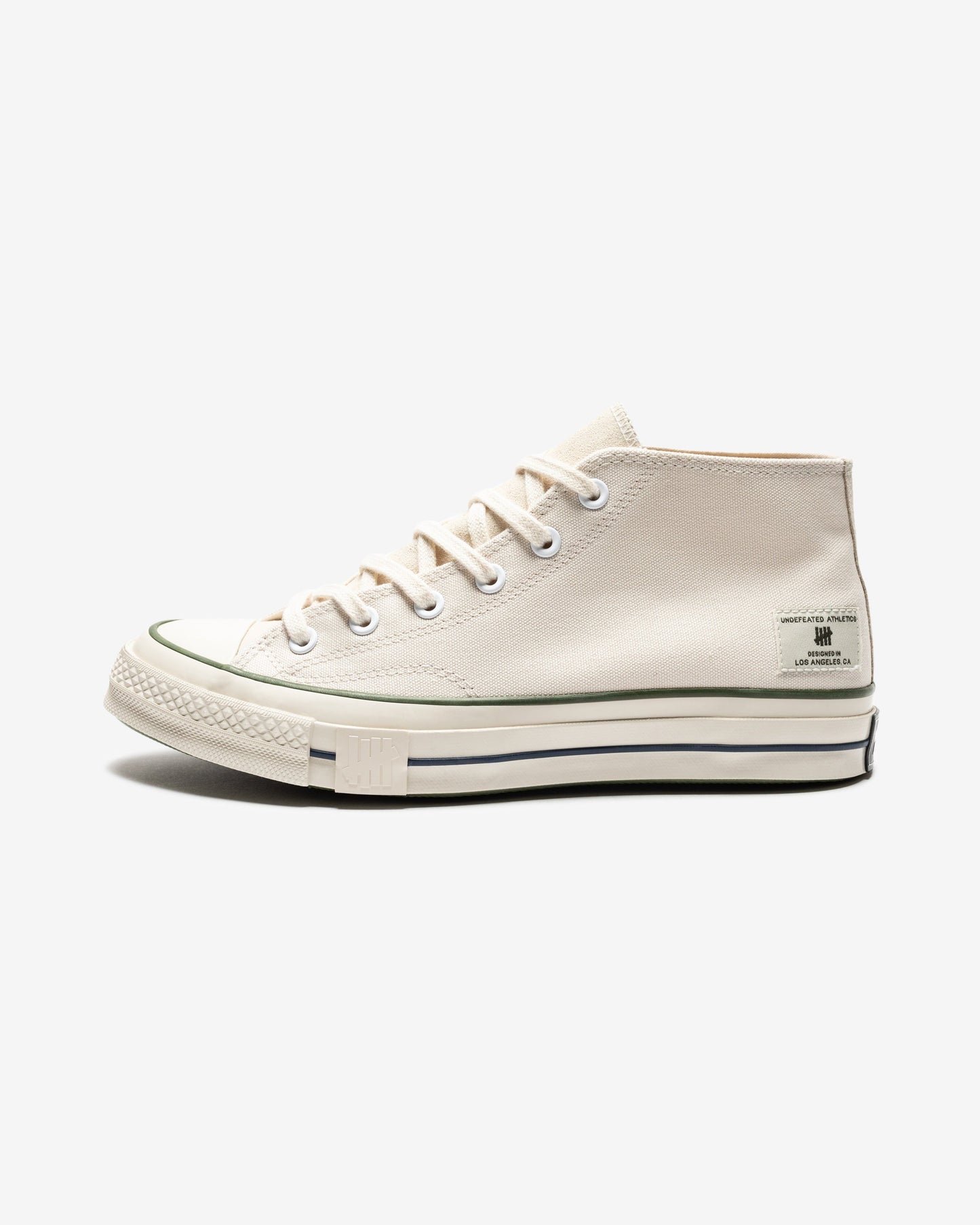 Undefeated Footwear - UNDEFEATED X CONVERSE CHUCK 70 MID- PARCHMENT/ CHIVE