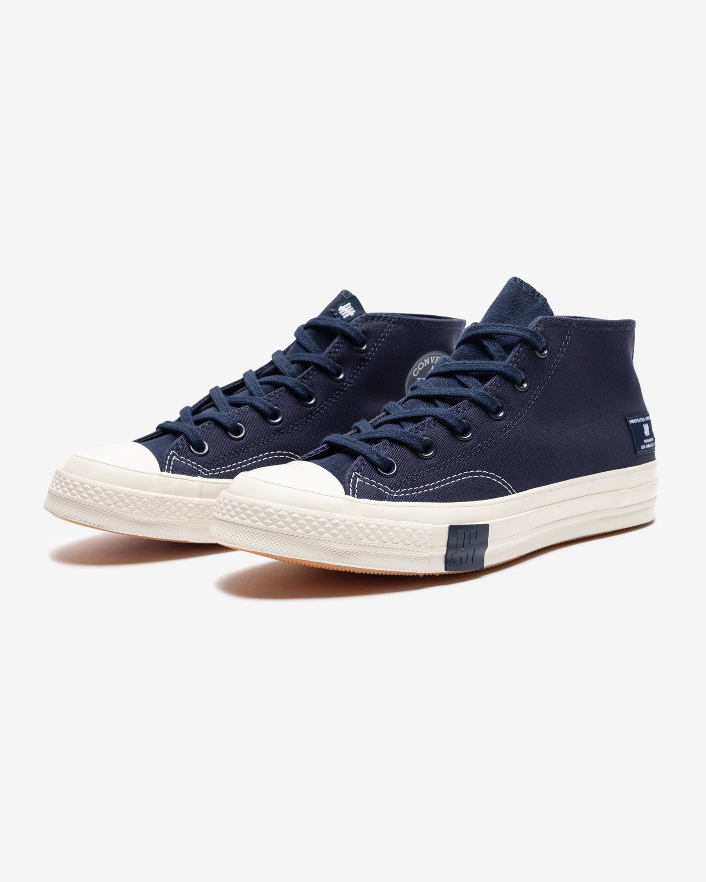 Undefeated Footwear - CONVERSE X UNDEFEATED CHUCK 70 MID - BLACKIRIS/ PARCHMENT