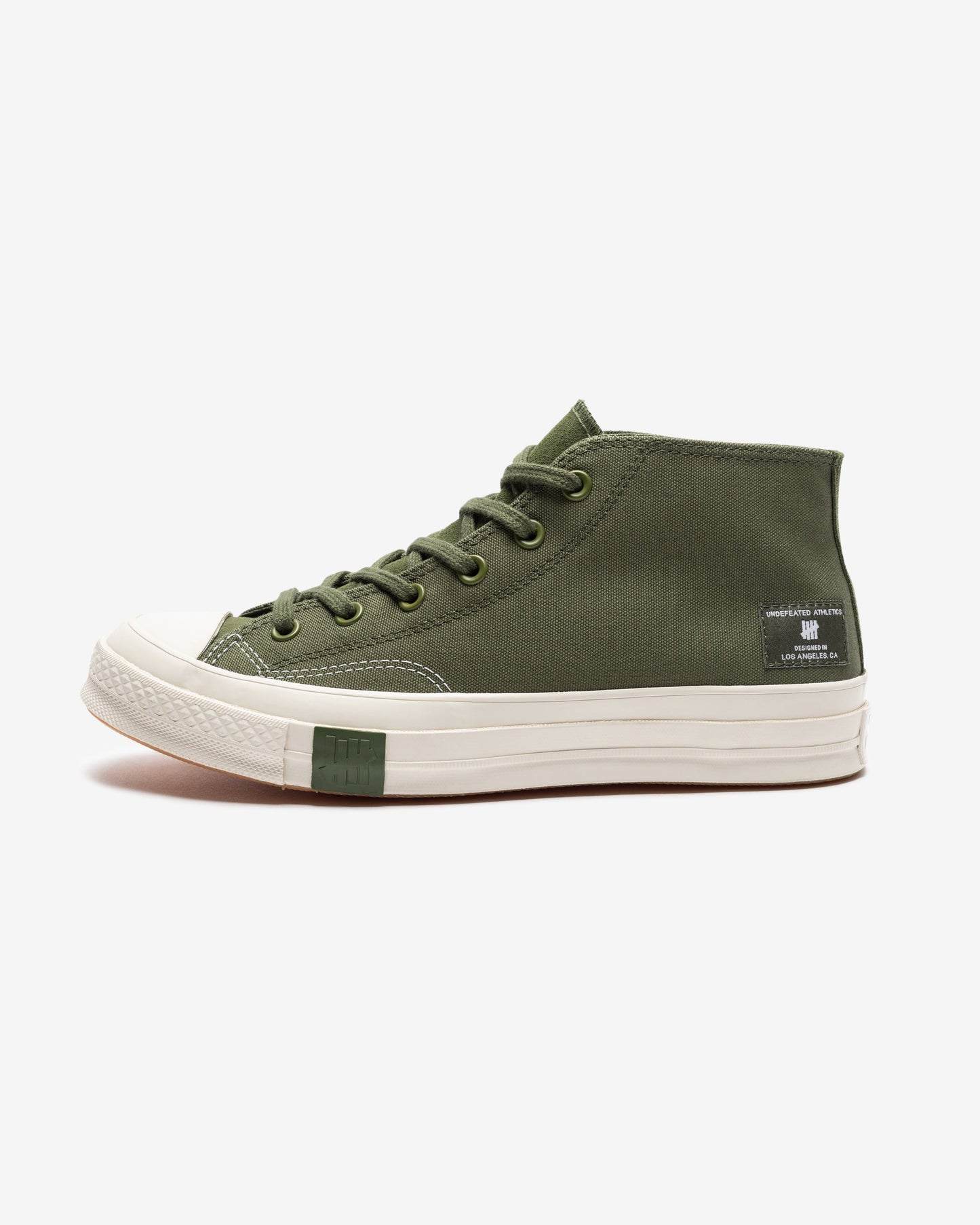 Undefeated Footwear - CONVERSE X UNDEFEATED CHUCK 70 MID - CHIVE/ PARCHMENT