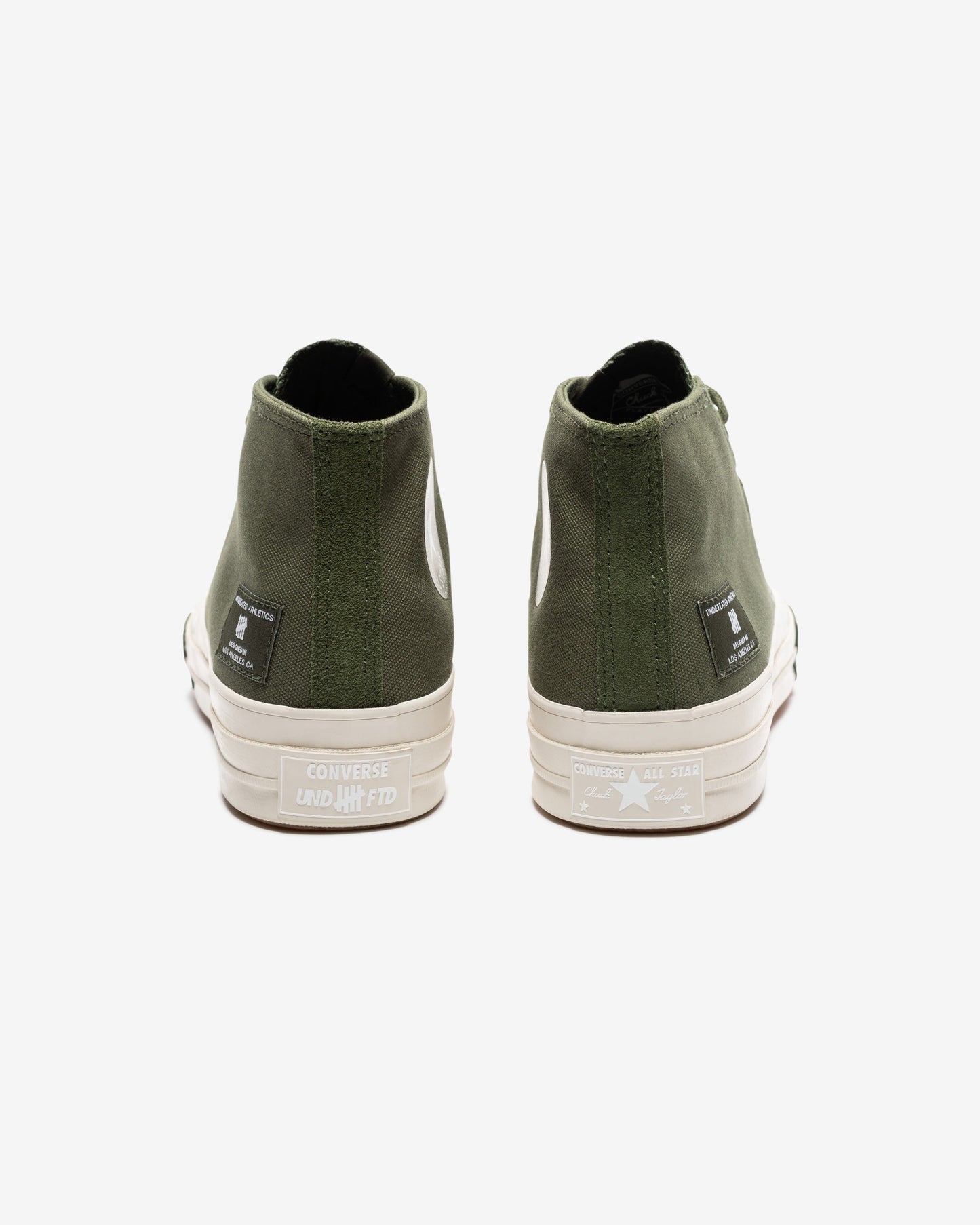 Undefeated Footwear - CONVERSE X UNDEFEATED CHUCK 70 MID - CHIVE/ PARCHMENT