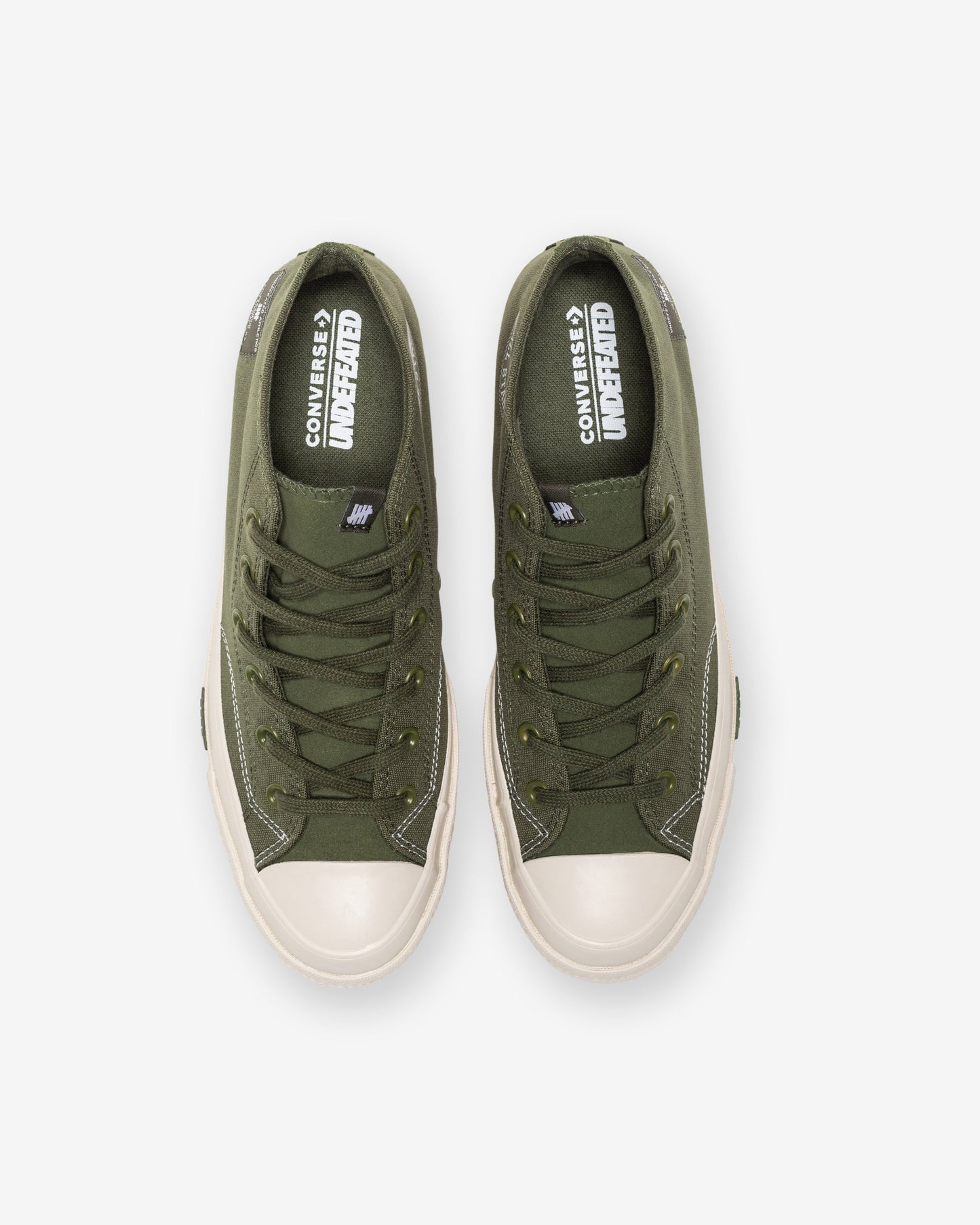 Undefeated Footwear - CONVERSE X UNDEFEATED CHUCK 70 MID - CHIVE/ PARCHMENT