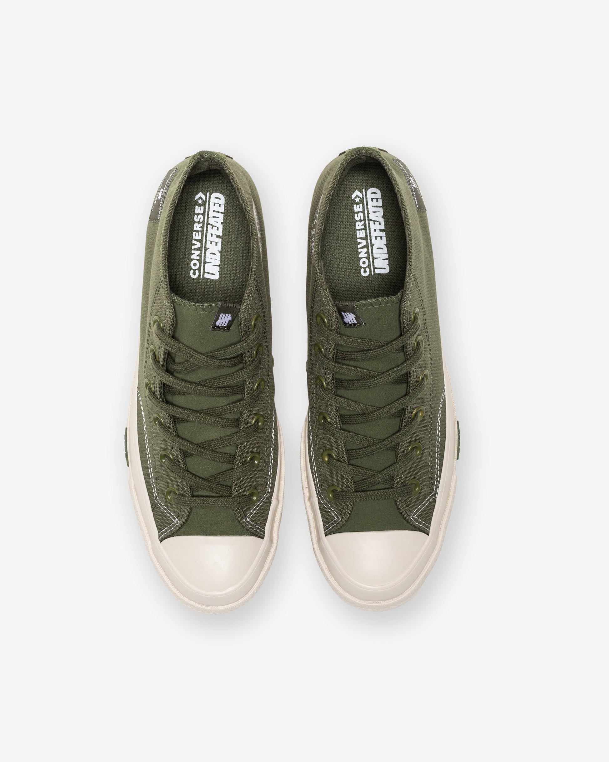 Undefeated Footwear - CONVERSE X UNDEFEATED CHUCK 70 MID - CHIVE/ PARCHMENT