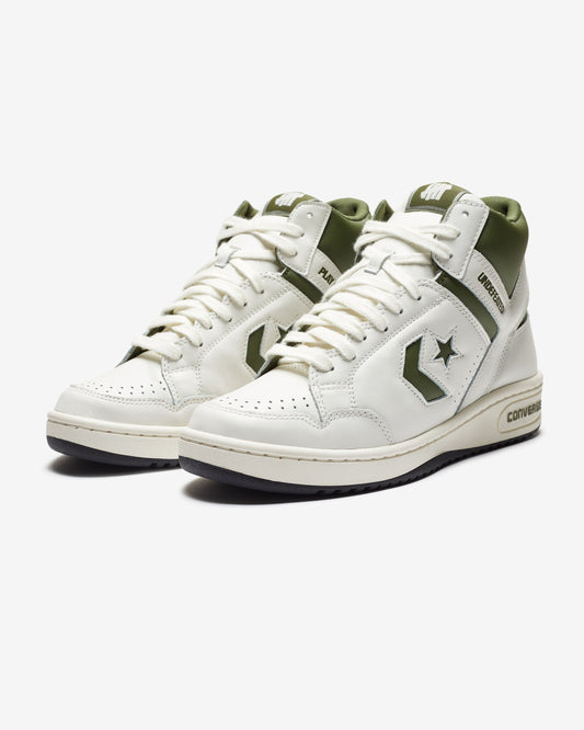 Undefeated Footwear - UNDEFEATED X CONVERSE WEAPON MID - VINTAGEWHITE/ CHIVE