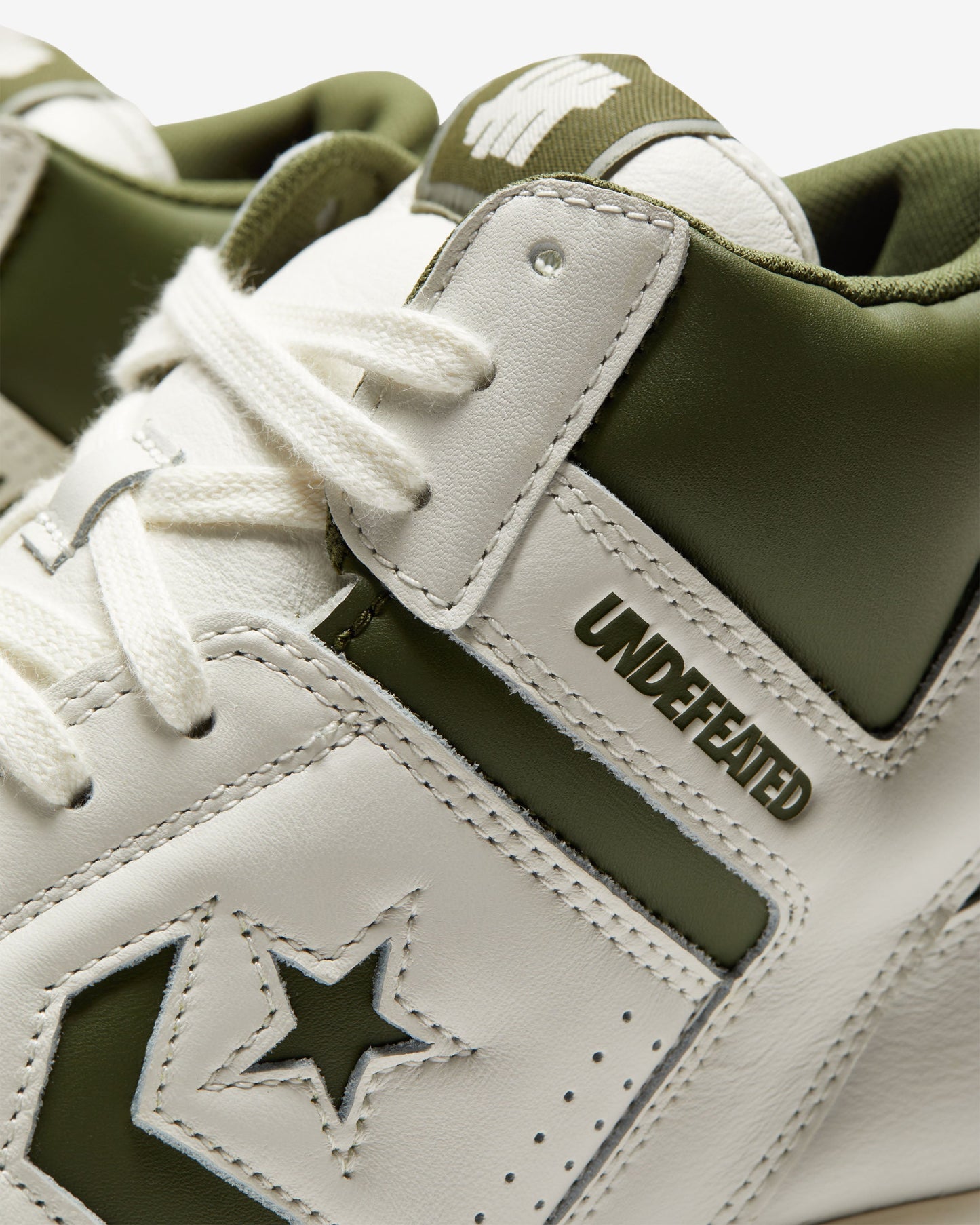 Undefeated Footwear - UNDEFEATED X CONVERSE WEAPON MID - VINTAGEWHITE/ CHIVE