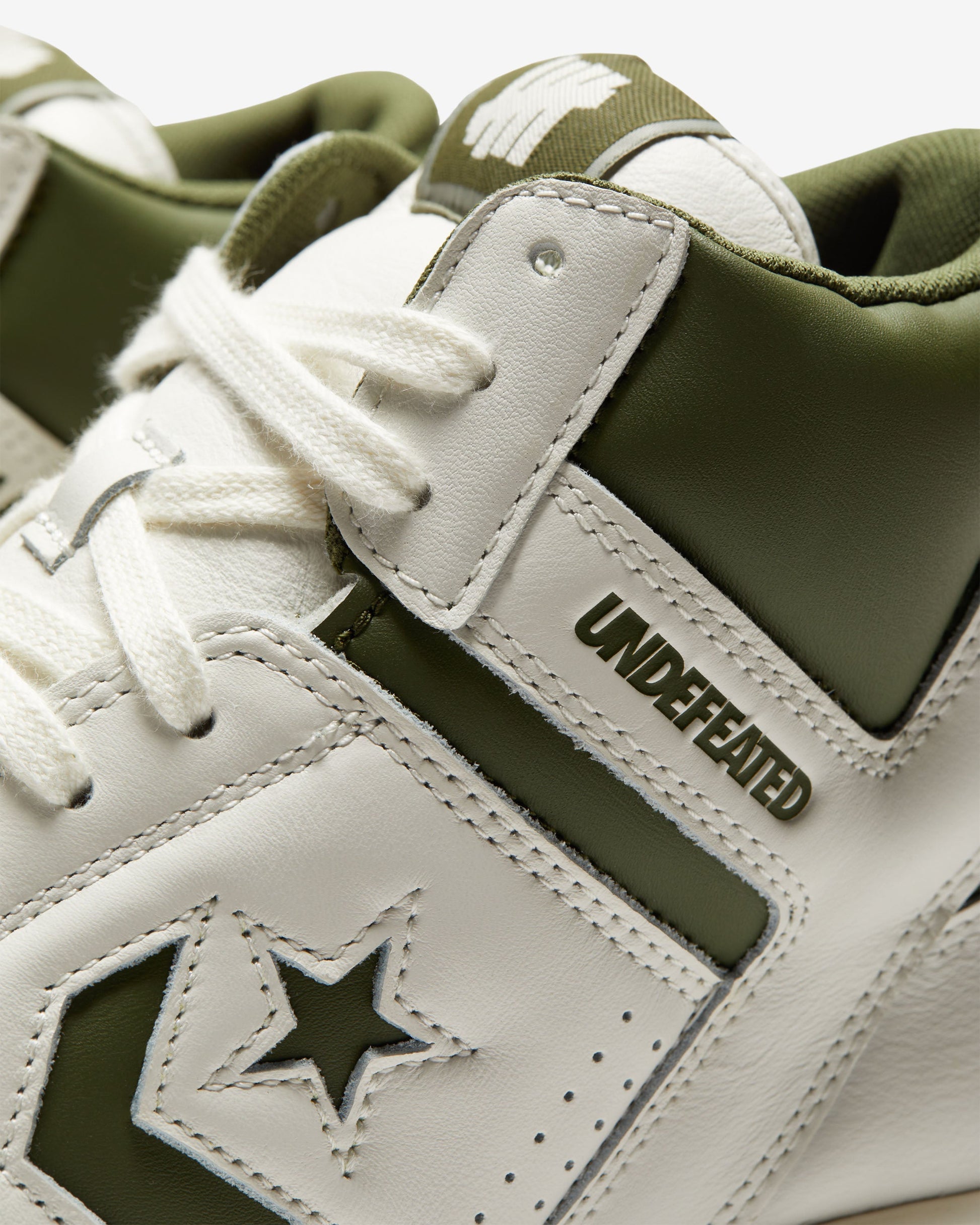 Undefeated Footwear - UNDEFEATED X CONVERSE WEAPON MID - VINTAGEWHITE/ CHIVE