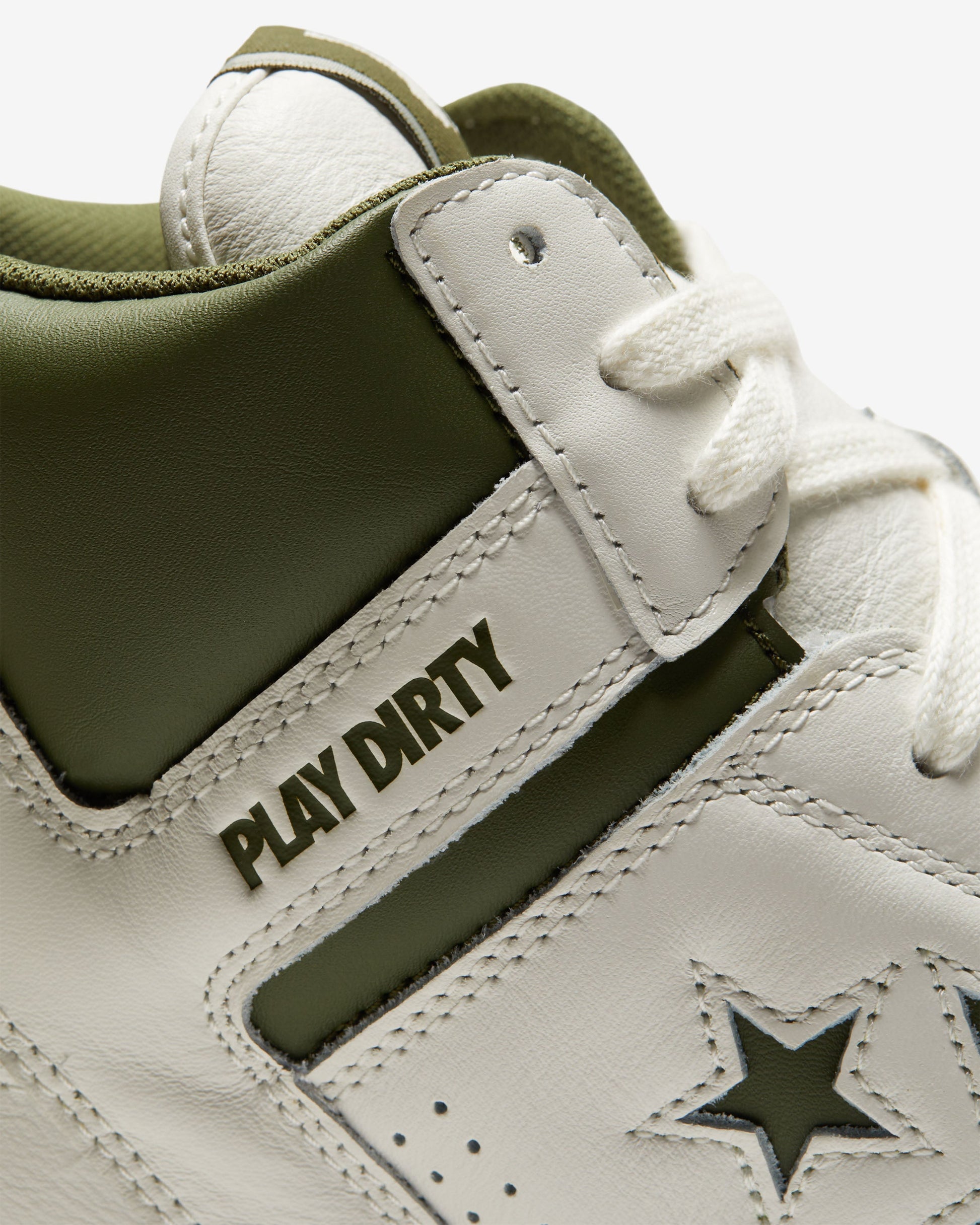 Undefeated Footwear - UNDEFEATED X CONVERSE WEAPON MID - VINTAGEWHITE/ CHIVE