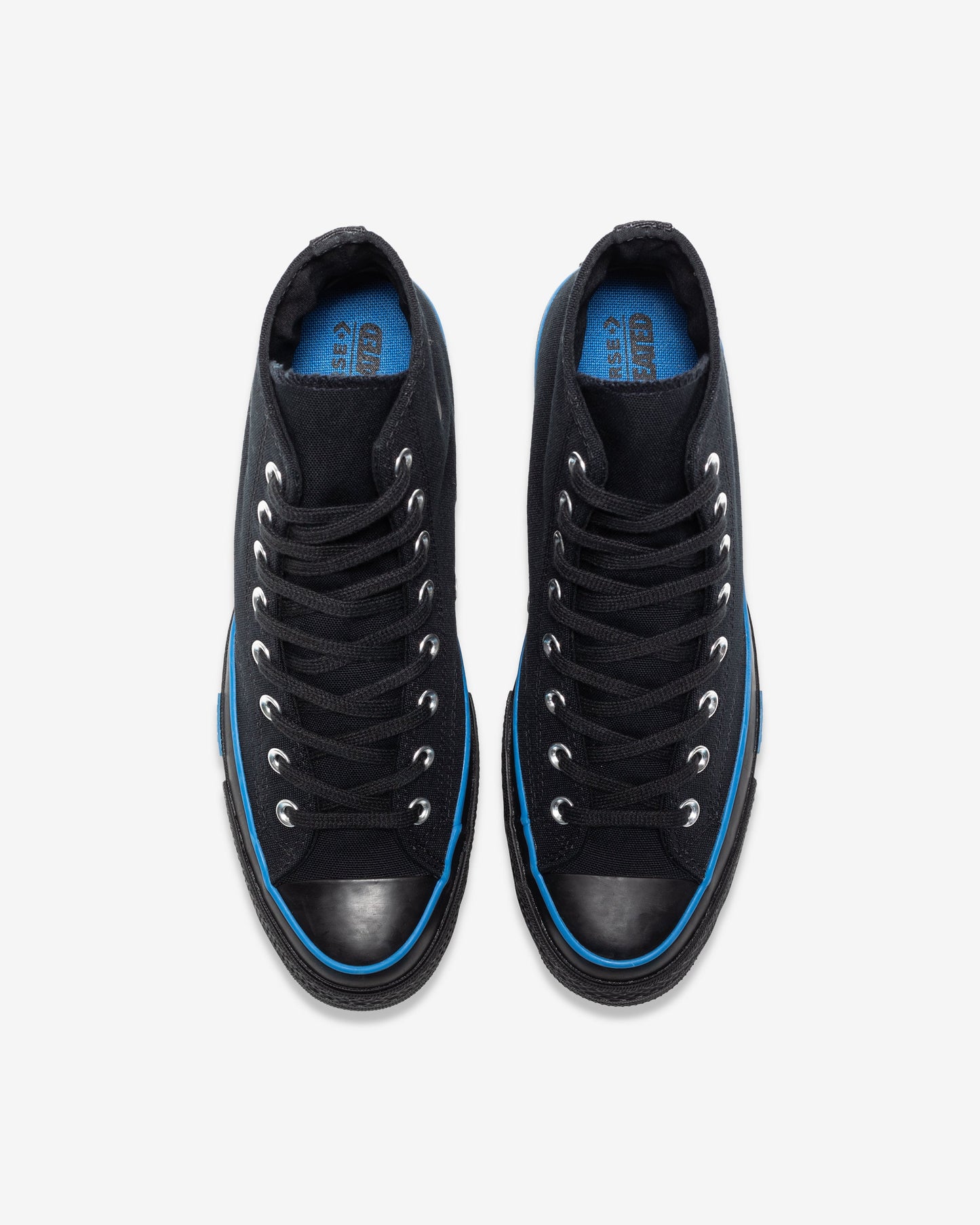 Undefeated Footwear - CONVERSE X UNDEFEATED CHUCK 70 HI - BLACK/ IMPERIALBLUE
