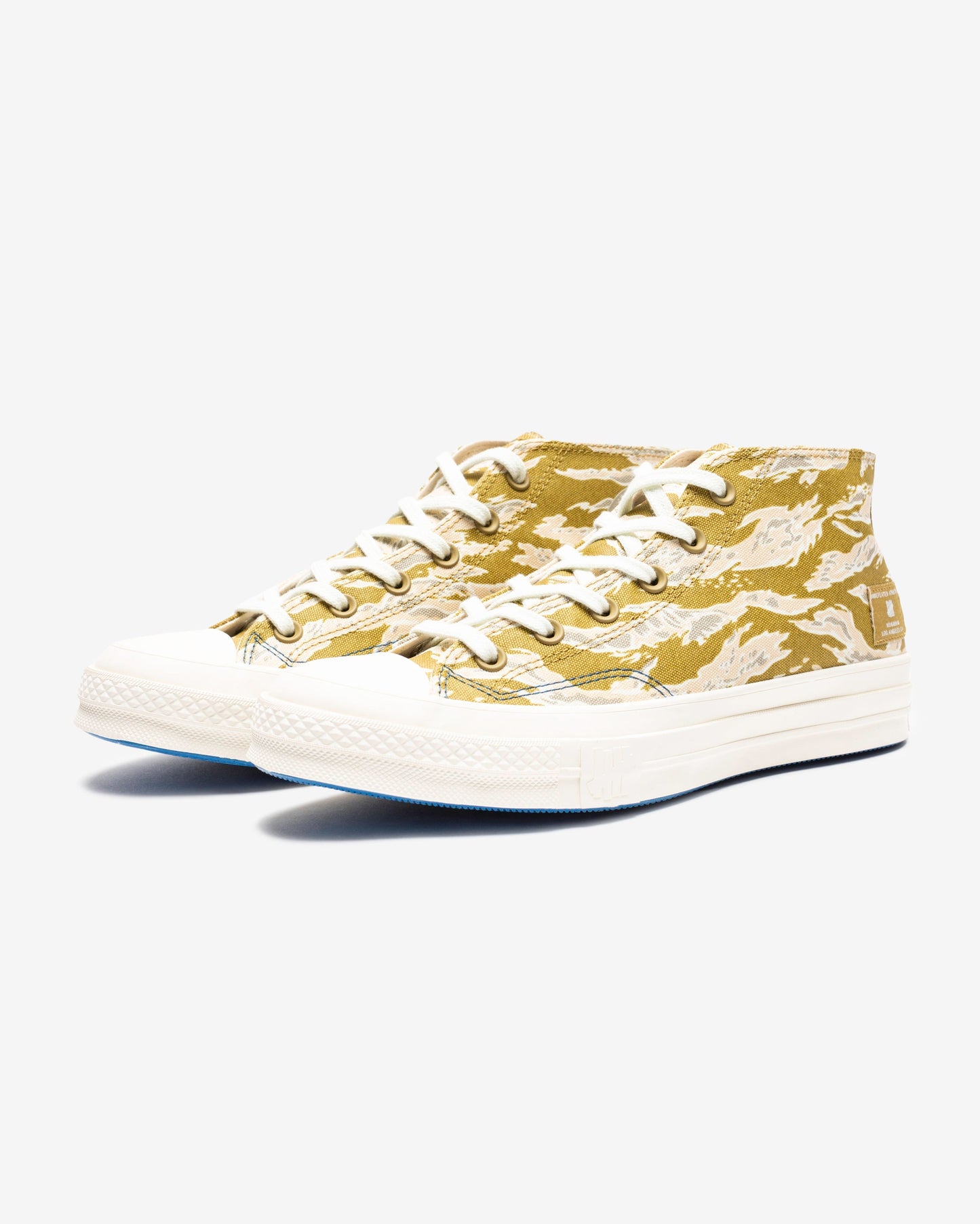 Undefeated Footwear - CONVERSE X UNDEFEATED CHUCK 70 MID - AMBERGREEN/ SEMOLINA/ EGRET