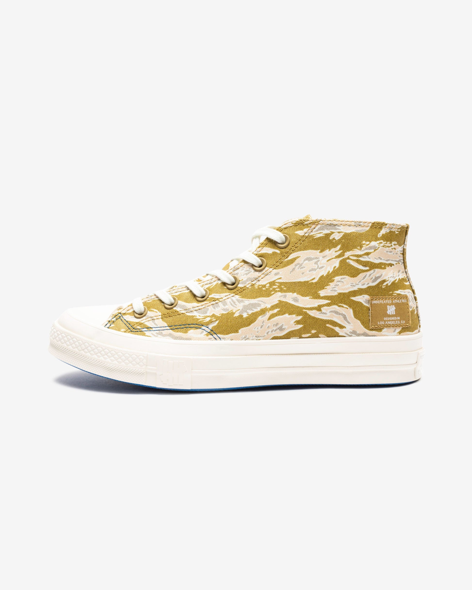 Undefeated Footwear - CONVERSE X UNDEFEATED CHUCK 70 MID - AMBERGREEN/ SEMOLINA/ EGRET
