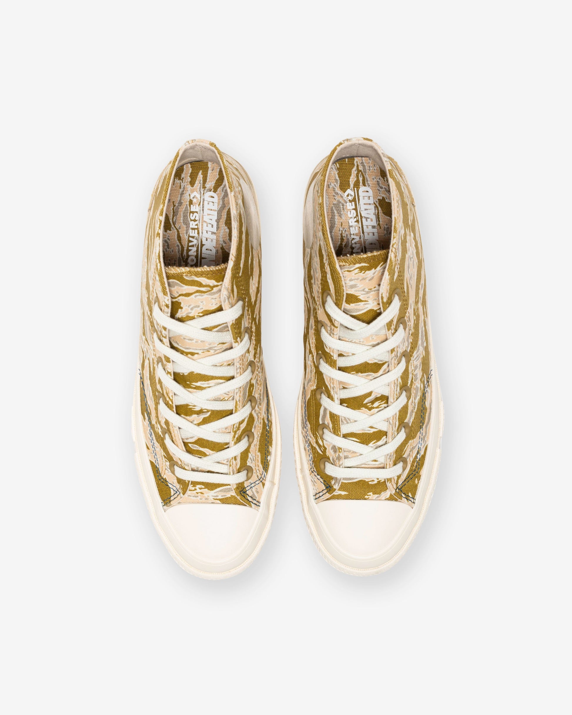 Undefeated Footwear - CONVERSE X UNDEFEATED CHUCK 70 MID - AMBERGREEN/ SEMOLINA/ EGRET