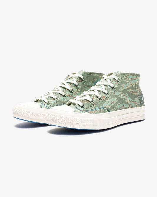 Undefeated Footwear - CONVERSE X UNDEFEATED CHUCK 70 MID - SEASPRAY/ FOSSIL/ EGRET