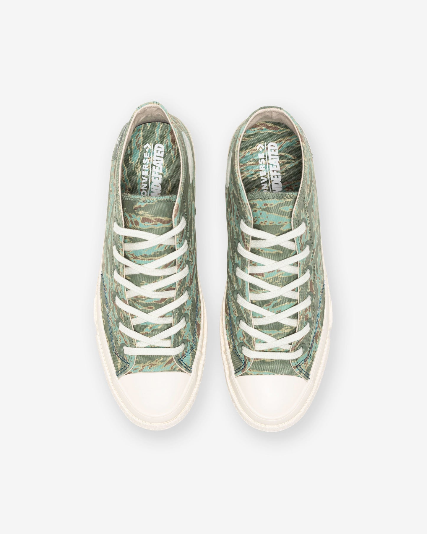 Undefeated Footwear - CONVERSE X UNDEFEATED CHUCK 70 MID - SEASPRAY/ FOSSIL/ EGRET