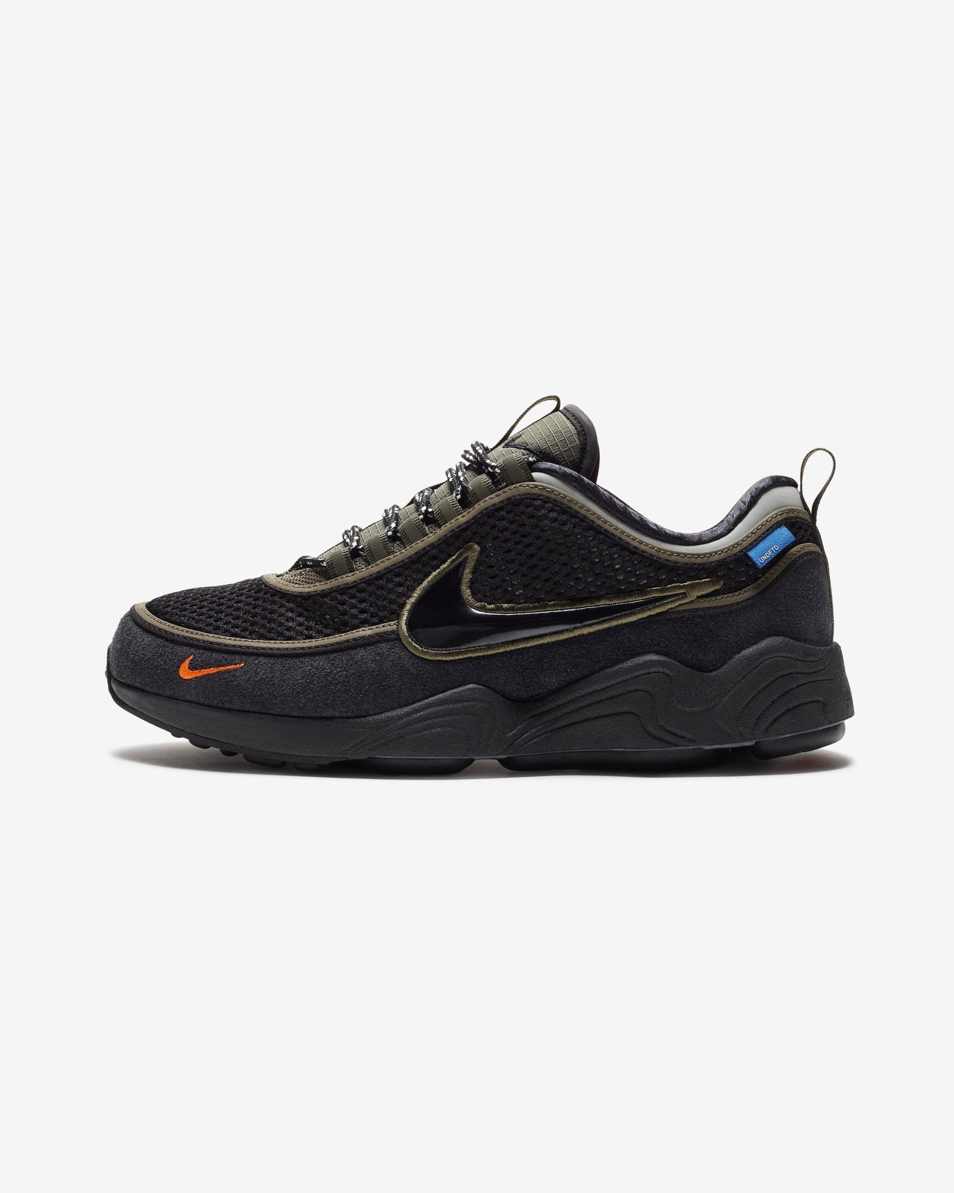 Undefeated Footwear - UNDEFEATED X NIKE AIR ZOOM SPIRIDON - CARGOKHAKI/ BLACK
