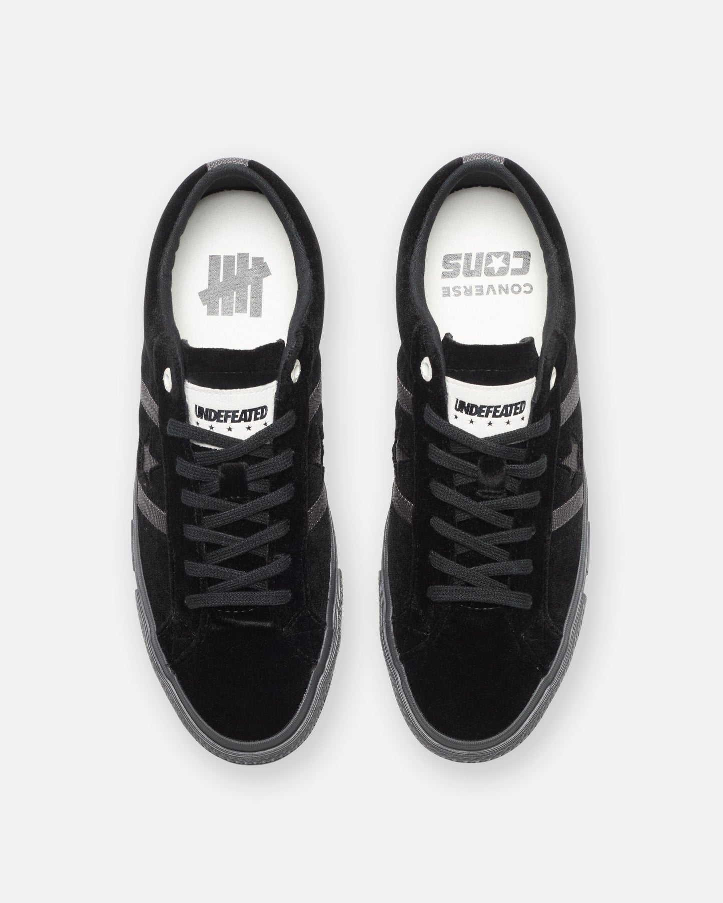 Undefeated Footwear - UNDEFEATED X CONVERSE ONE STAR ACADEMY PRO OX - BLACK