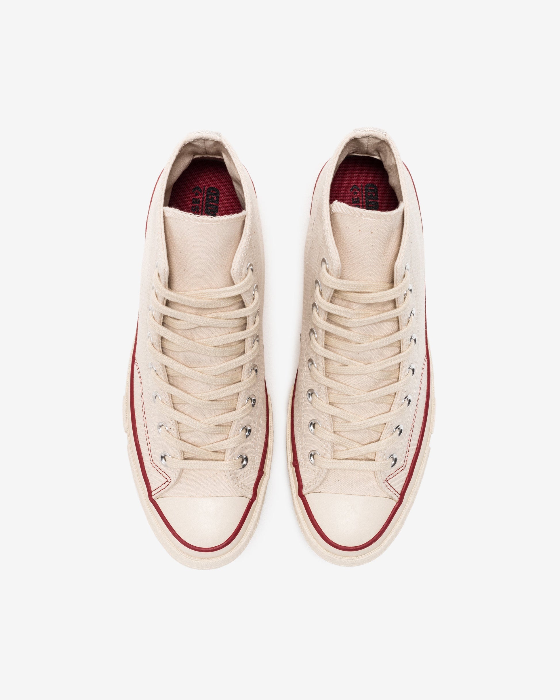 Undefeated Footwear - CONVERSE X UNDEFEATED CHUCK 70 HI - NATURAL/ FIERYRED