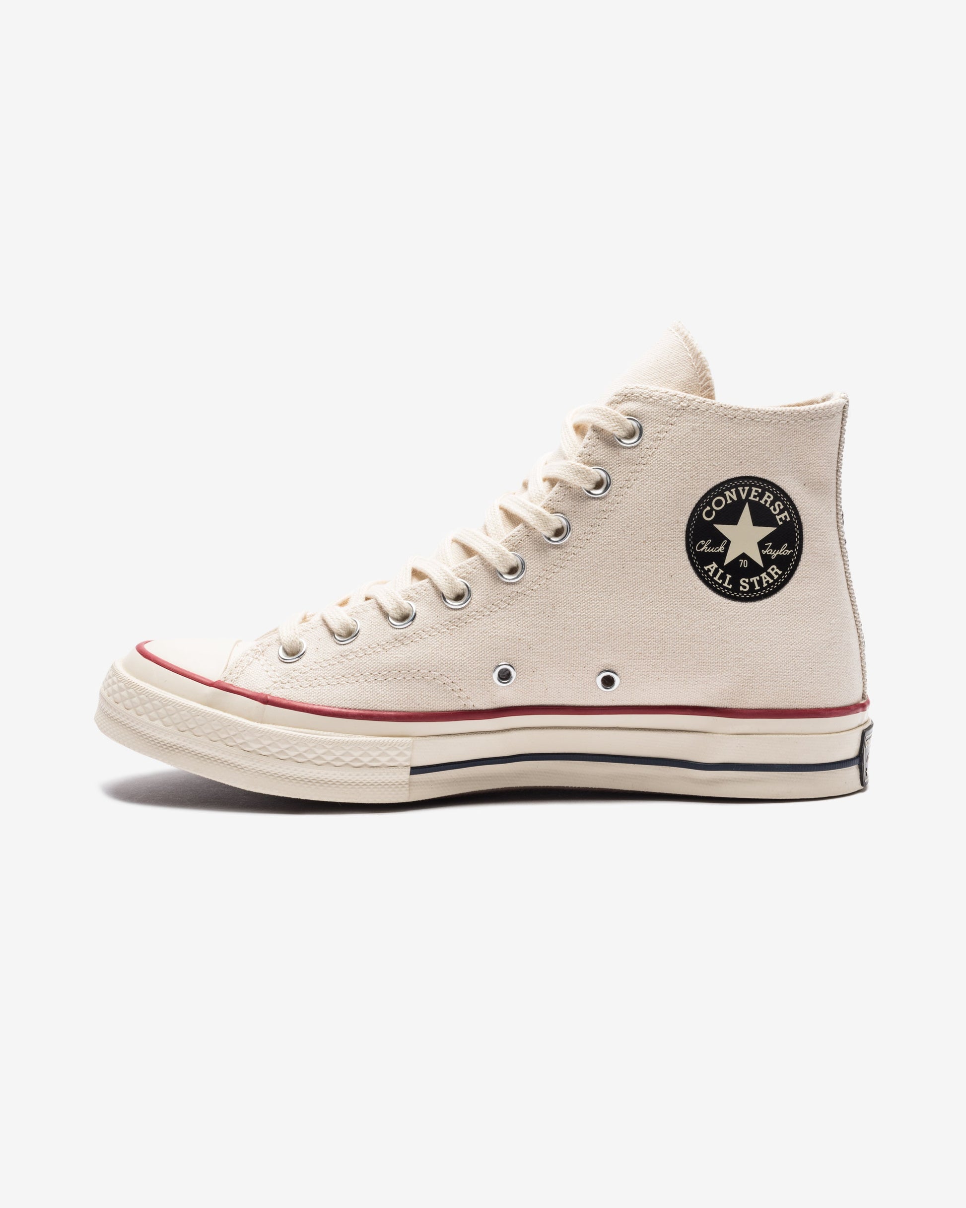 Undefeated Footwear - CONVERSE X UNDEFEATED CHUCK 70 HI - NATURAL/ FIERYRED