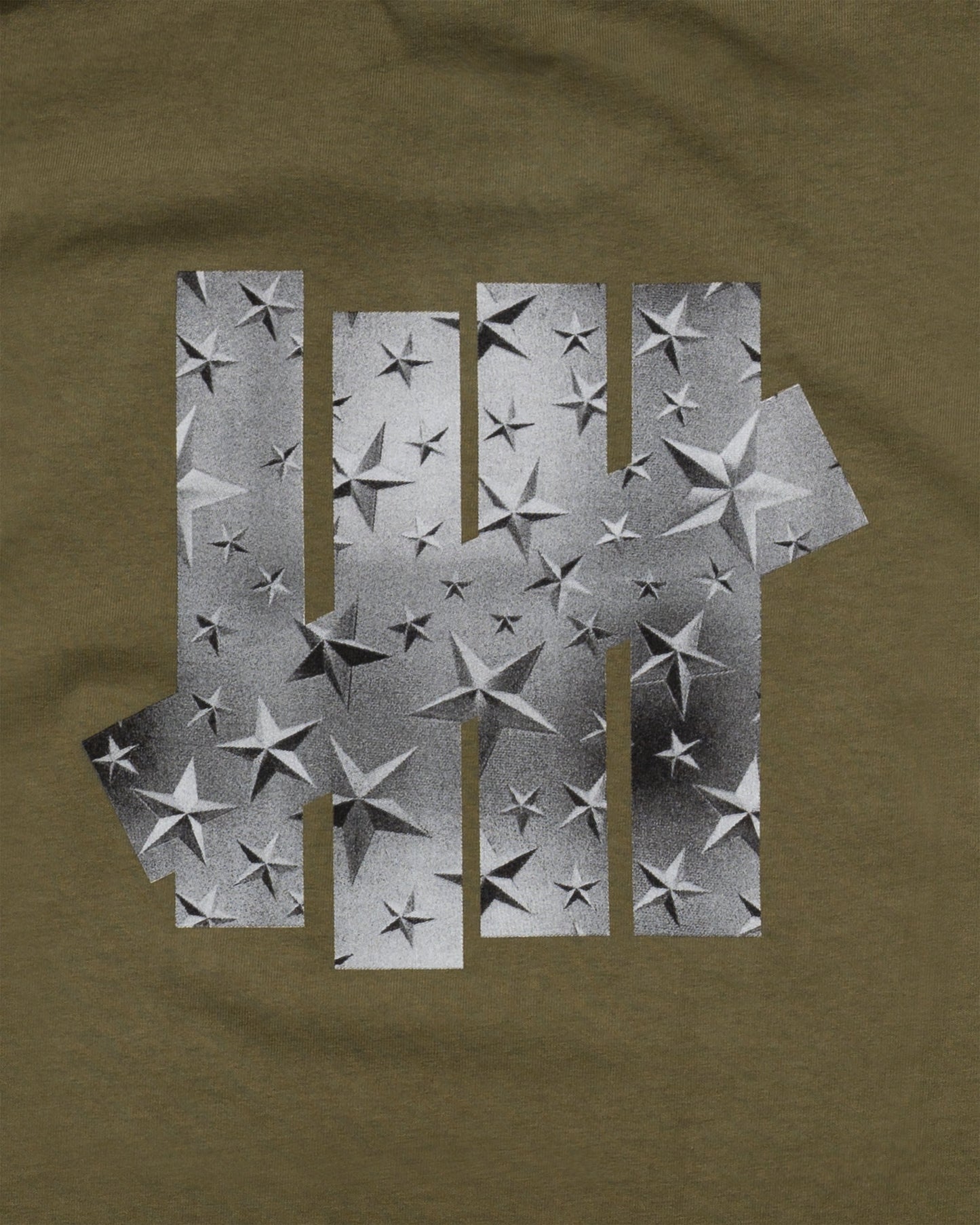 Undefeated Clothing - UNDEFEATED FOIL PHOTO ICON S/S TEE - OLIVE